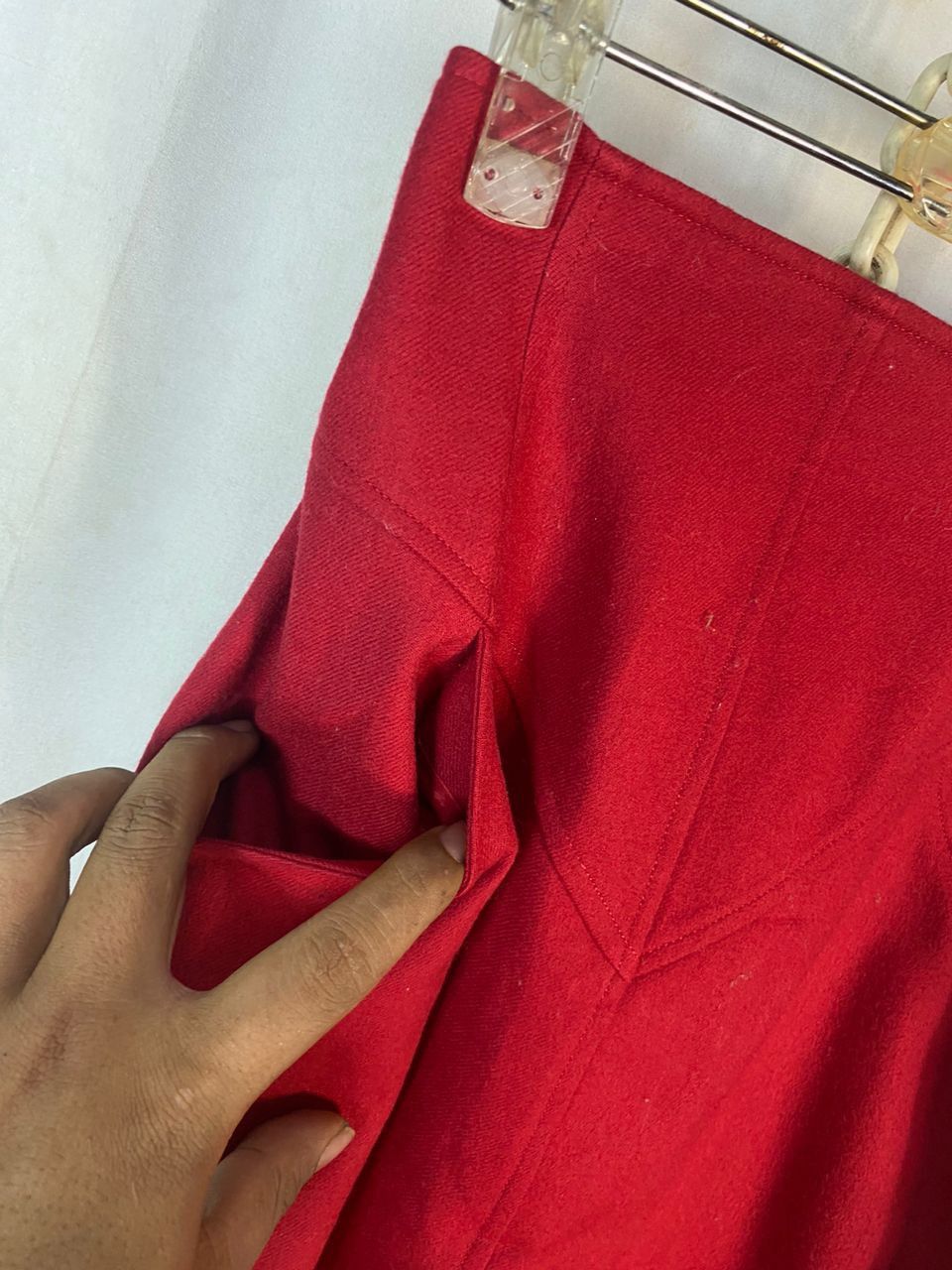 Courreges 🔥Best price 🔥Courreges paris red skirt Size 25" / US 0 / IT 36 - 12 Thumbnail