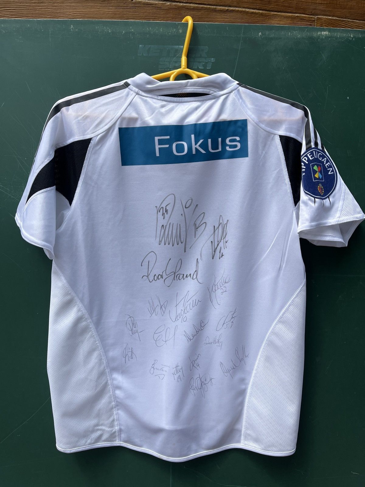 Other Adidas RBK Rosenbourg soccer jersey with autographs Size US L / EU 52-54 / 3 - 2 Thumbnail