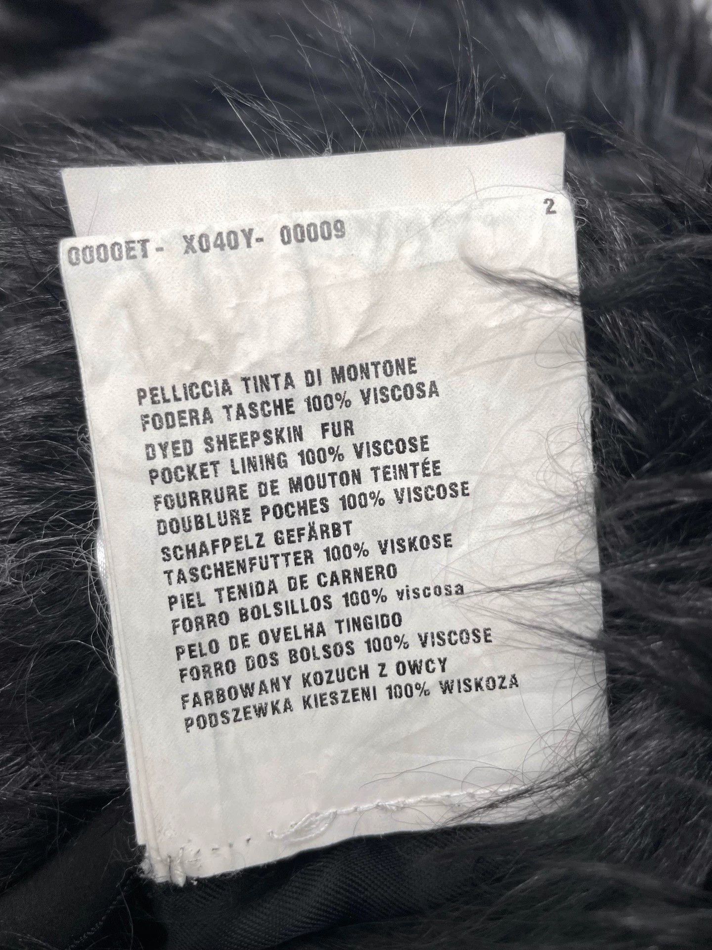 Miu Miu MIU MIU shearling coat black size 36 Size XS / US 0-2 / IT 36-38 - 5 Thumbnail