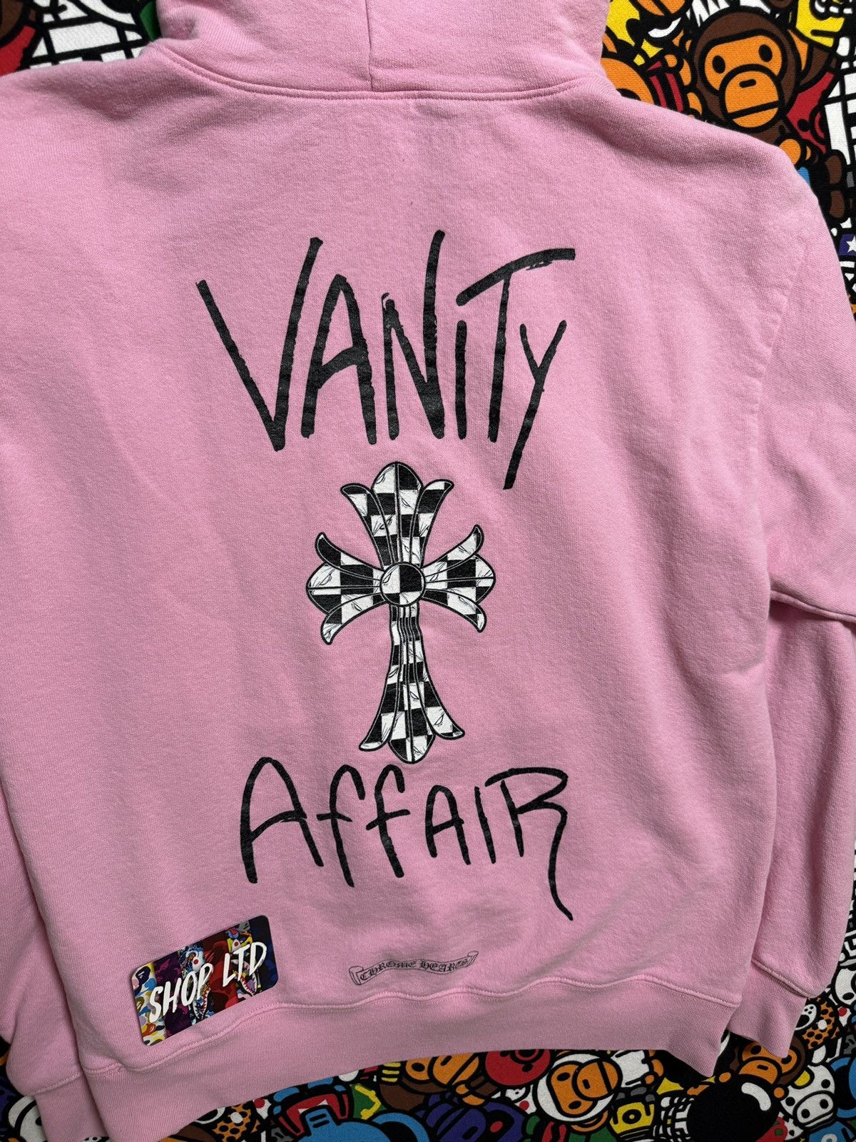 Chrome Hearts Chrome Hearts Pink Vanity Fair Pullover Hoodie Size US M / EU 48-50 / 2 - 12 Thumbnail