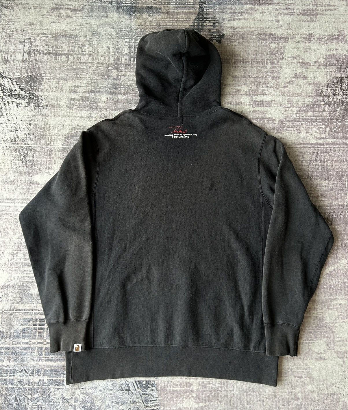 Bape × Futura Bape Futura Distressed Hoodie Size US L / EU 52-54 / 3 - 5 Thumbnail