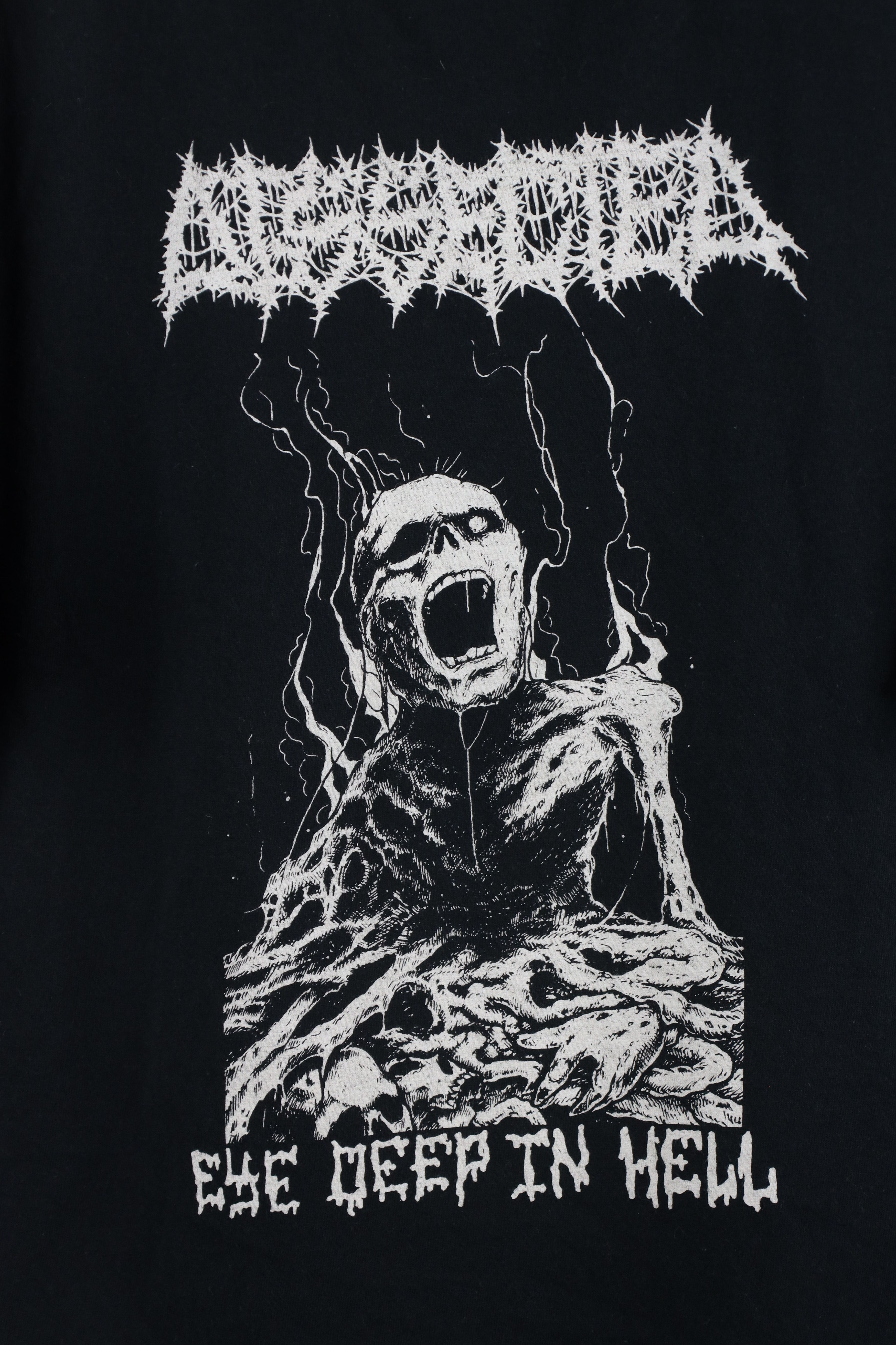 Vintage Streetwear Deep In Hell Dissected Metal Band T-Shirt Black Size US XL / EU 56 / 4 - 4 Thumbnail