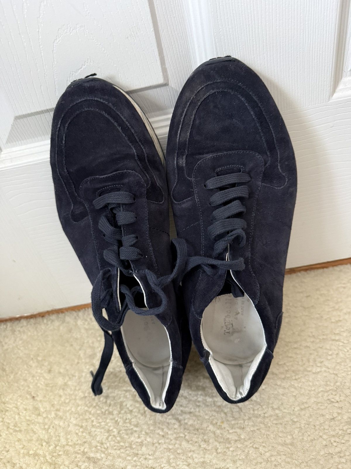 To Boot New York Men's shoes TO BOOT NEW YORK Forest Blue Soft Suede Sneaker Size US 10 / EU 43 - 14 Thumbnail