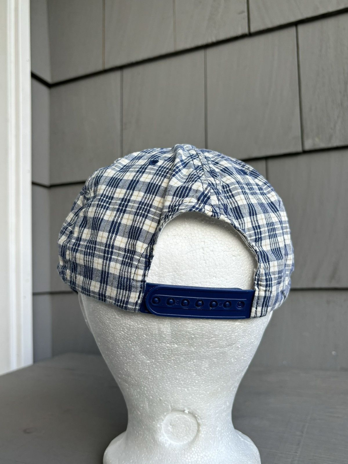 Levi's 1990s Levi's Cap 90s Vintage Plaid Baseball Hat Snapback Size ONE SIZE - 6 Thumbnail
