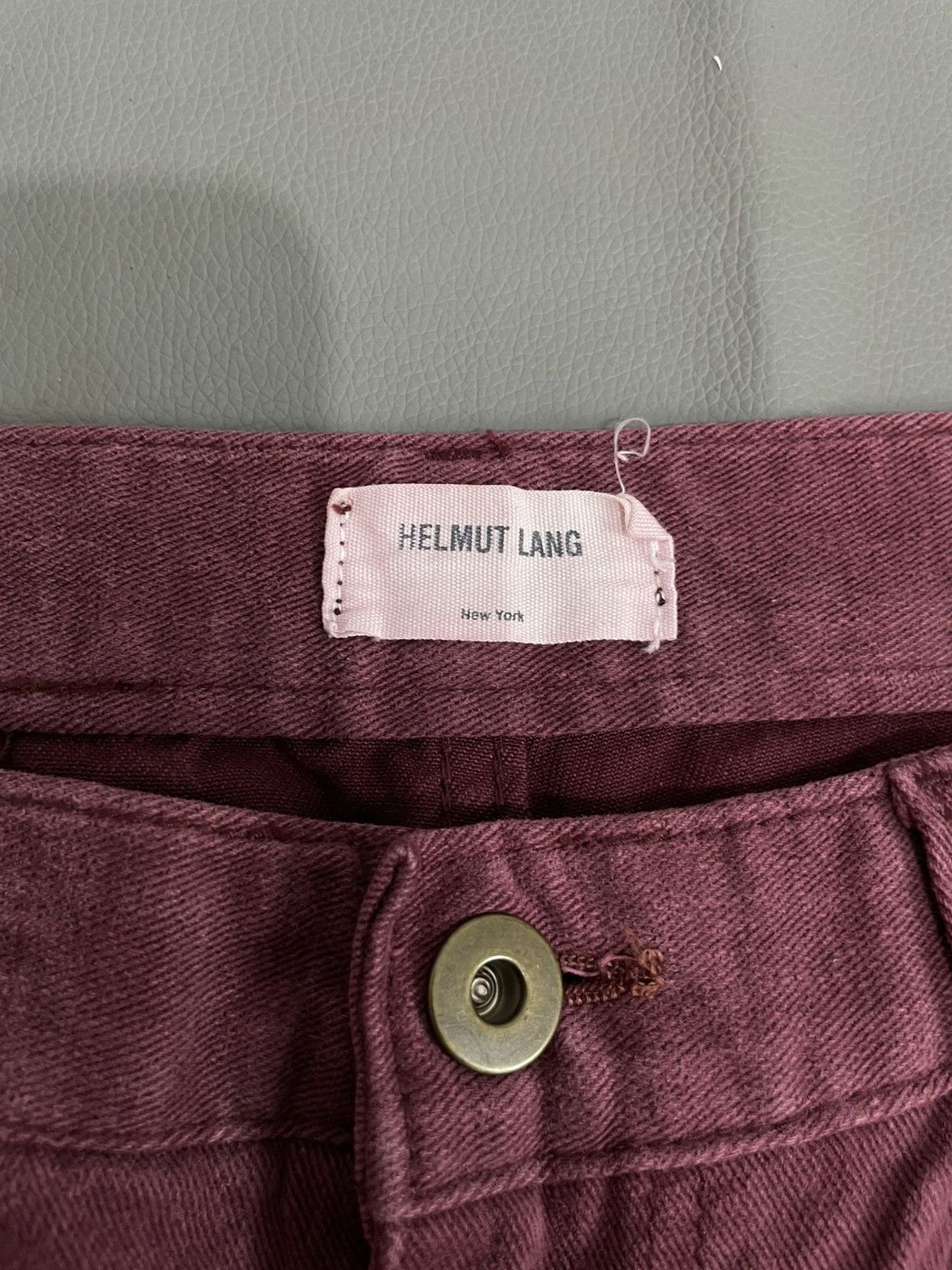 Helmut Lang Helmut Lang Red Jeans Size US 34 / EU 50 - 4 Thumbnail