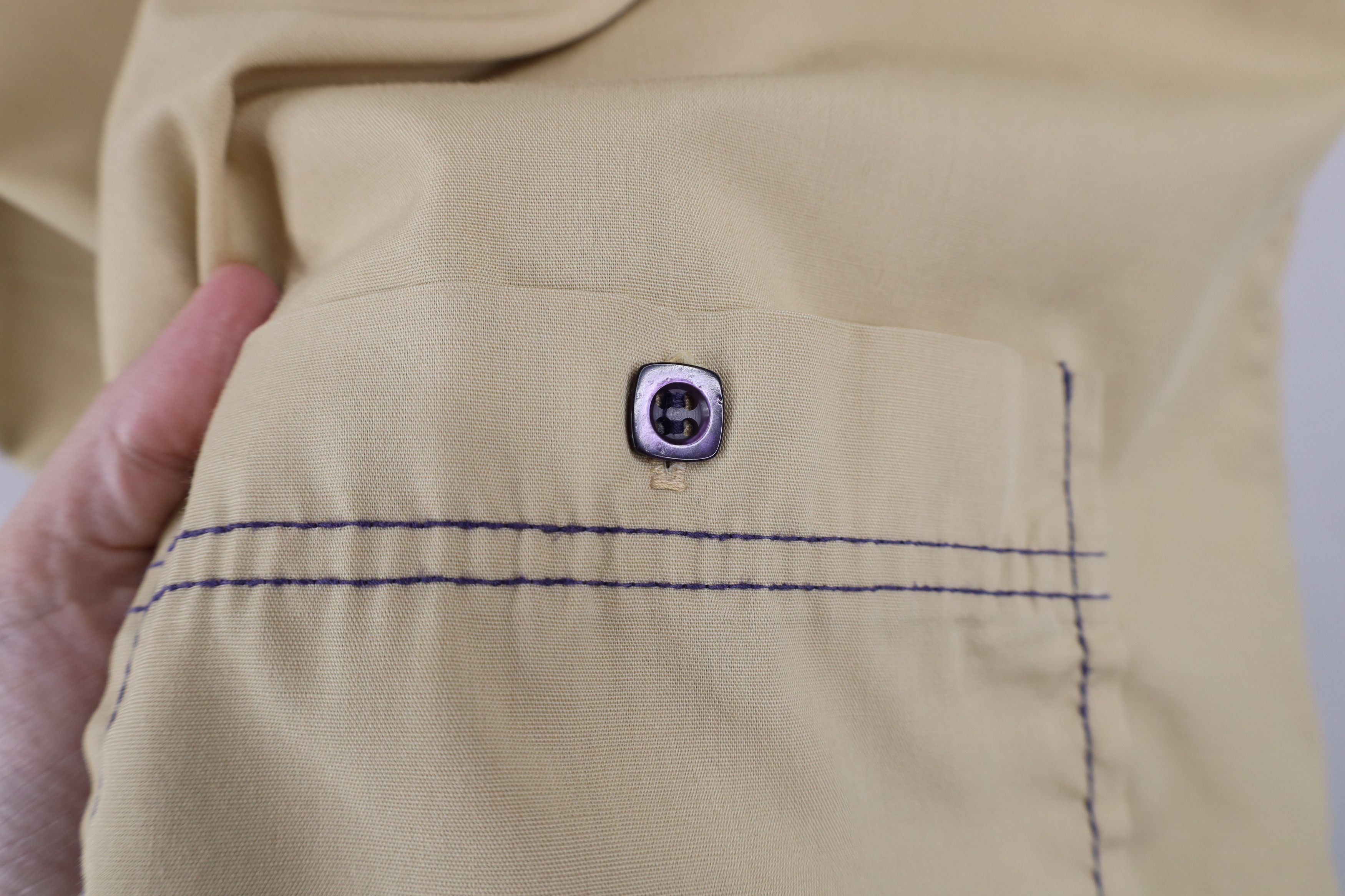 Vintage Vintage 60s 70s Streetwear Short Sleeve Collared Shirt Size US L / EU 52-54 / 3 - 9 Thumbnail