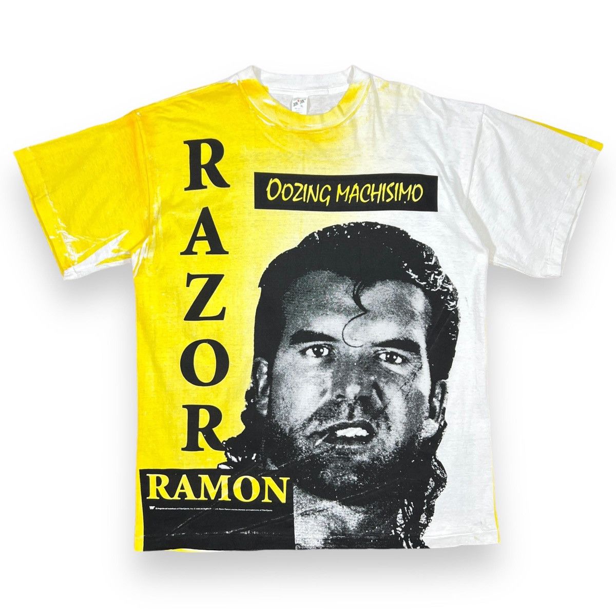 WWE 1993 WWF RAZOR RAMON ALL OVER PRINT WWE Size US XL / EU 56 / 4 - 2 Thumbnail