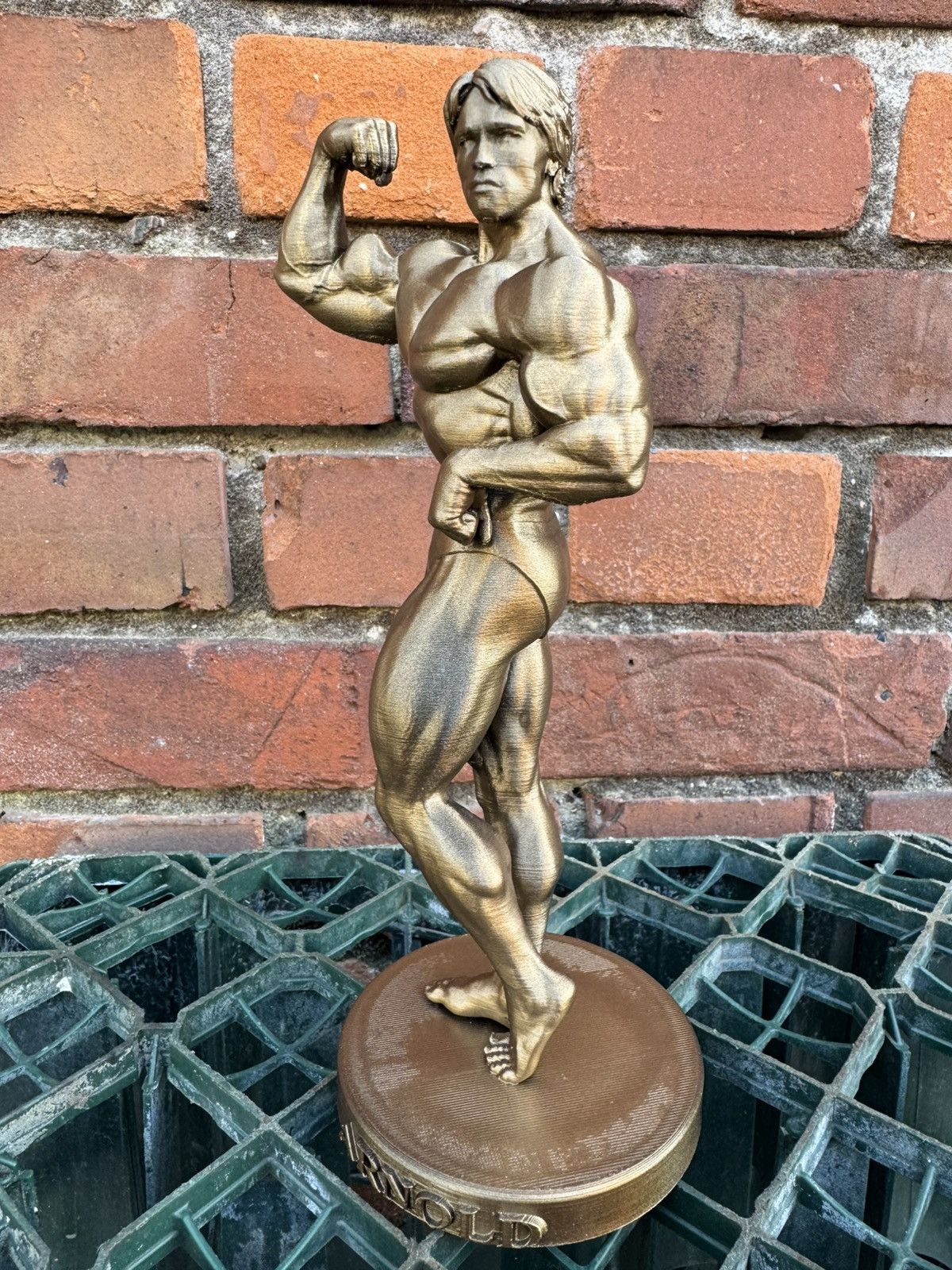 Other Gym statue Arnold Schwarzenegger 37cm Size ONE SIZE - 5 Thumbnail