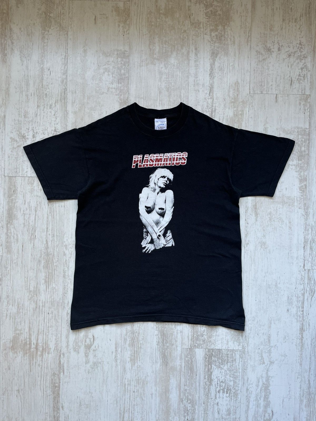Band Tees Vintage 90's Windy O Williams Plasmatic Punk Band T Shirt Size US M / EU 48-50 / 2 - 1 Thumbnail