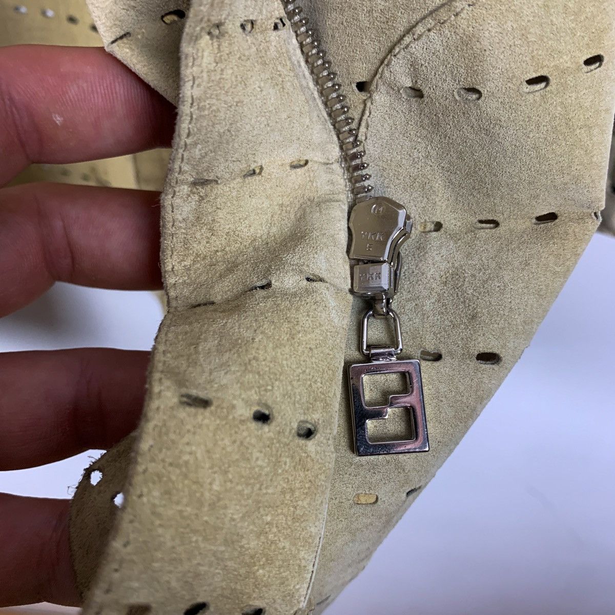 Fendi × Vintage Rare ‼️ Vintage Fendi See Through Leather Jacket Size S / US 4 / IT 40 - 12 Thumbnail