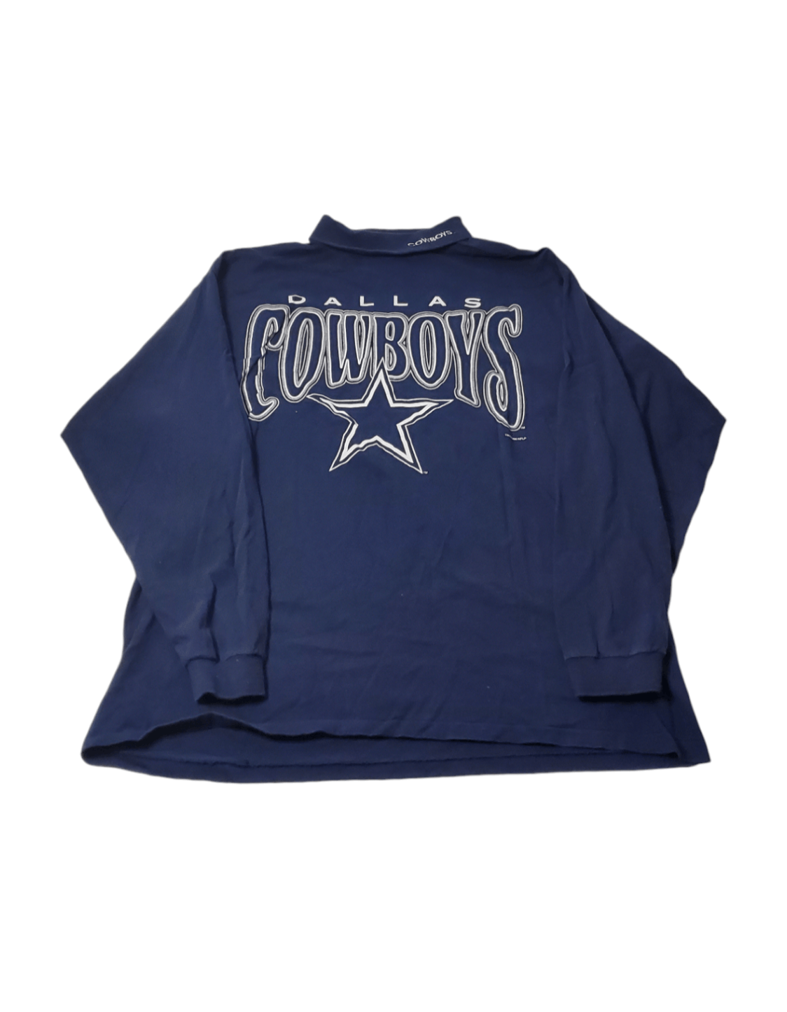 NFL × Vintage 1996 Dallas Cowboys Arc Turtleneck Shirt Size US XL / EU 56 / 4 - 1 Thumbnail