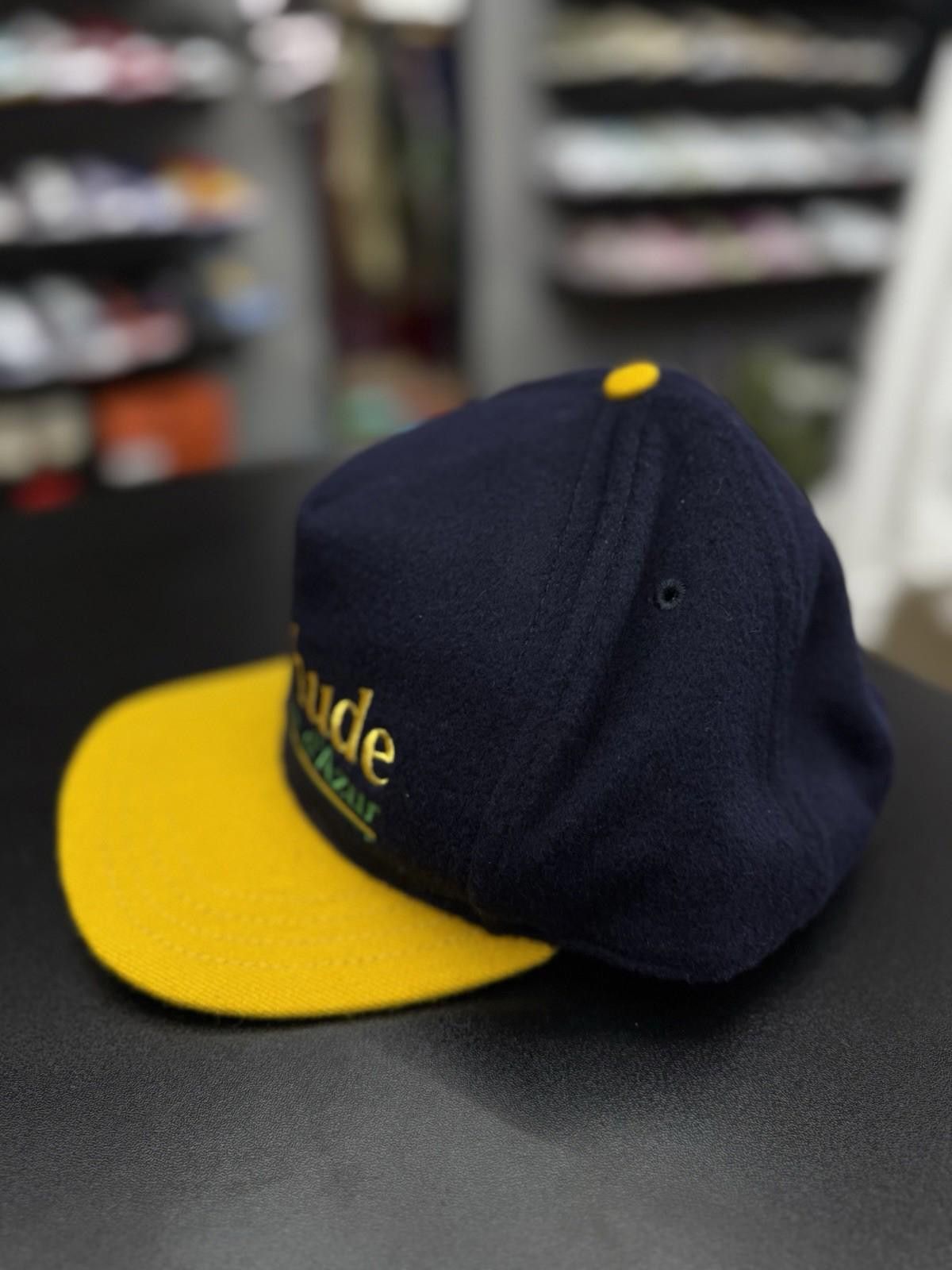 Rhude Rhude Men’s Blue Yellow Hat 100% Authentic Pre Owned 🧼 Size ONE SIZE - 4 Thumbnail