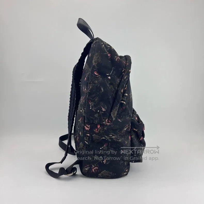Givenchy Givenchy Printed Canvas Gorilla Graffiti Backpack Size ONE SIZE - 2 Thumbnail