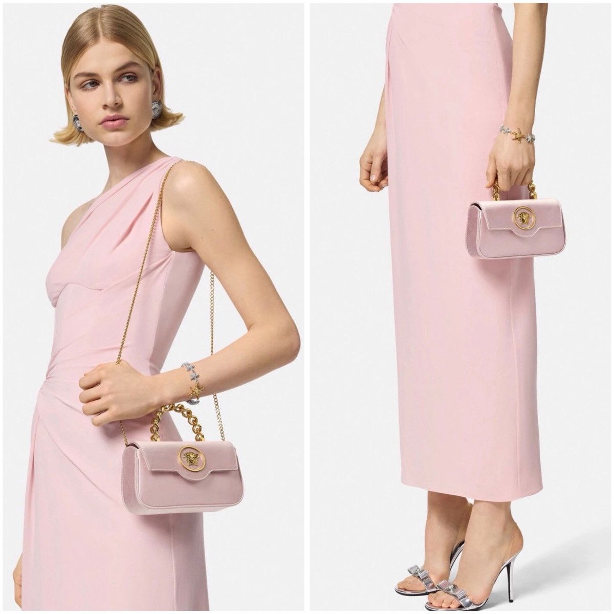 Versace Versace La Medusa Satin Mini Bag Size ONE SIZE - 2 Thumbnail
