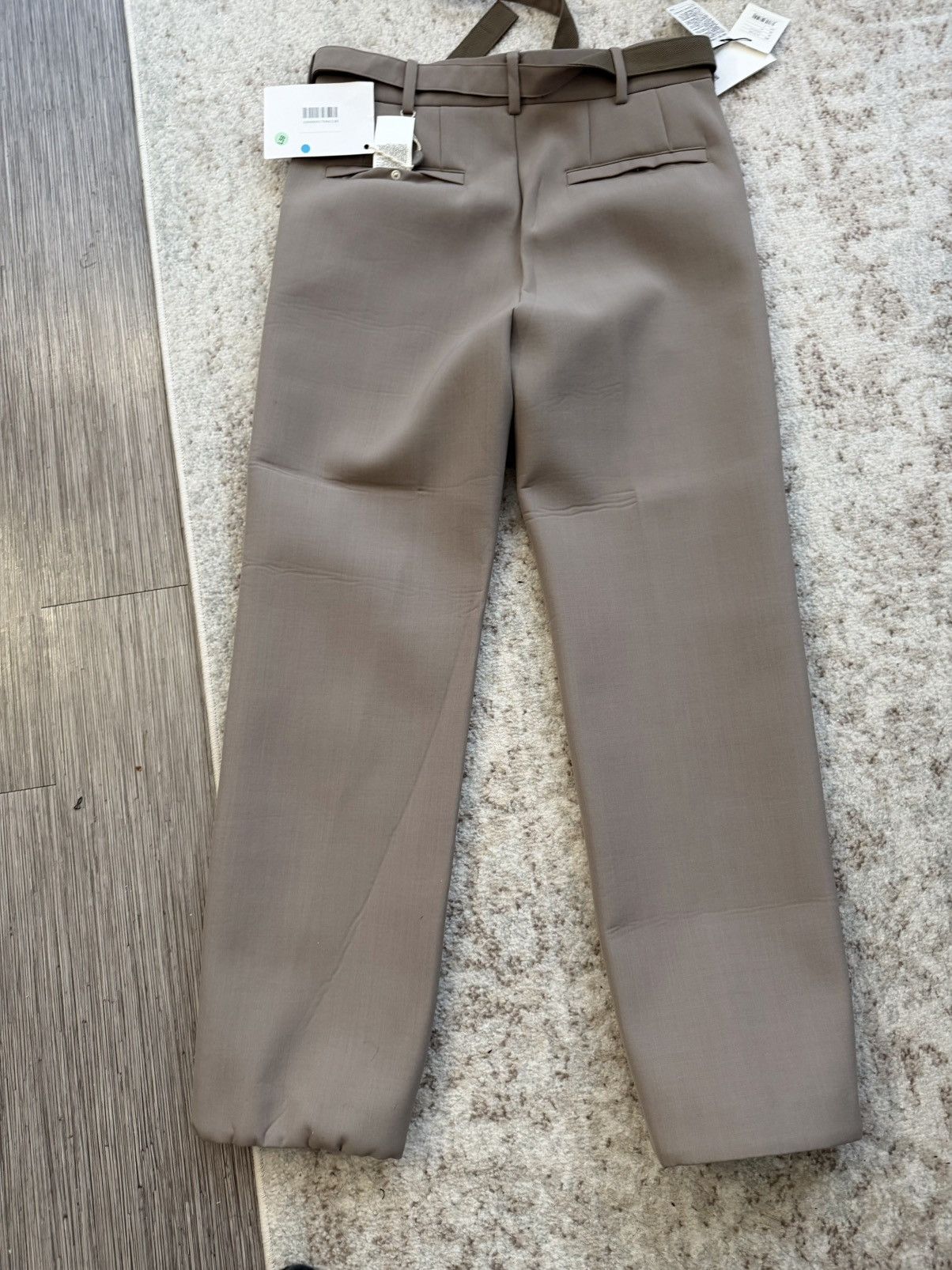 Sacai Sacai Sponge Wool Trousers Sz 3 Size US 32 / EU 48 - 2 Thumbnail