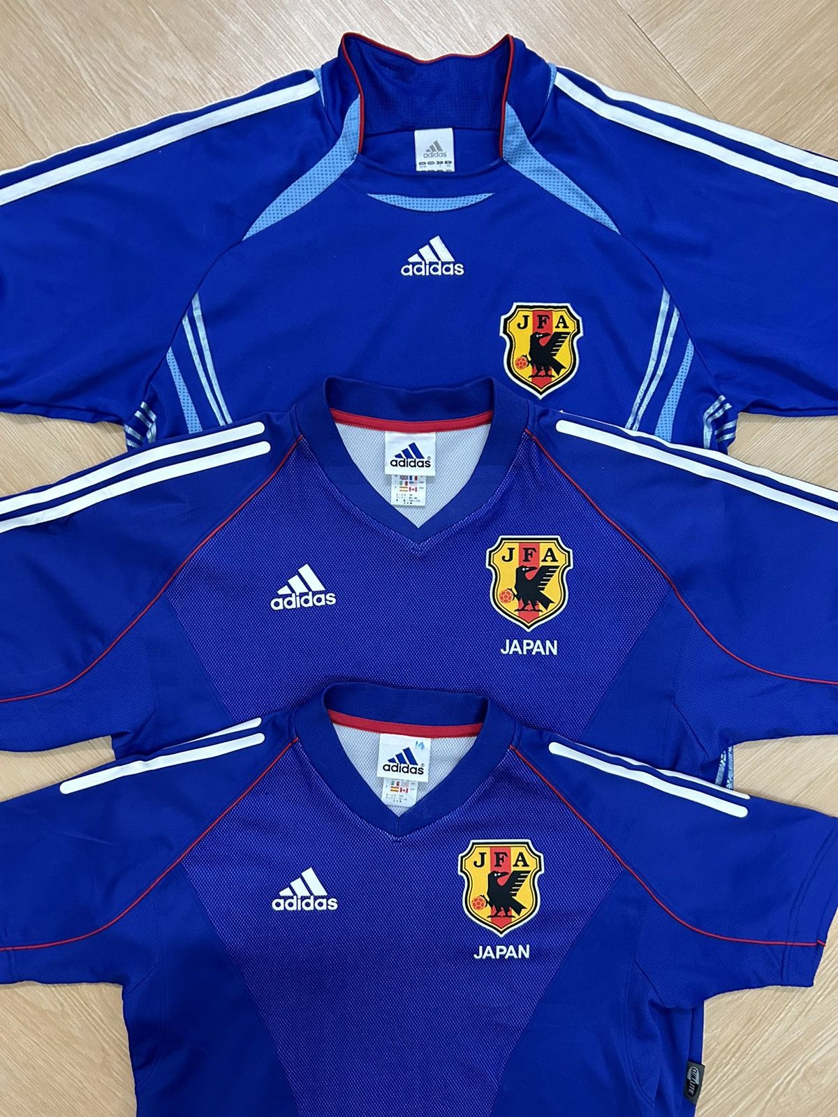 Adidas × Vintage Vintage y2k Japan jersey home combo Size US L / EU 52-54 / 3 - 1 Thumbnail