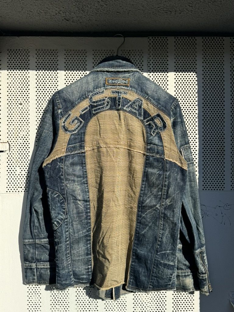 G-Star × Japanese Brand Vintage Jeans Avant Garde Fish Jacket G Star Radar Low Loose Size US M / EU 48-50 / 2 - 10 Thumbnail