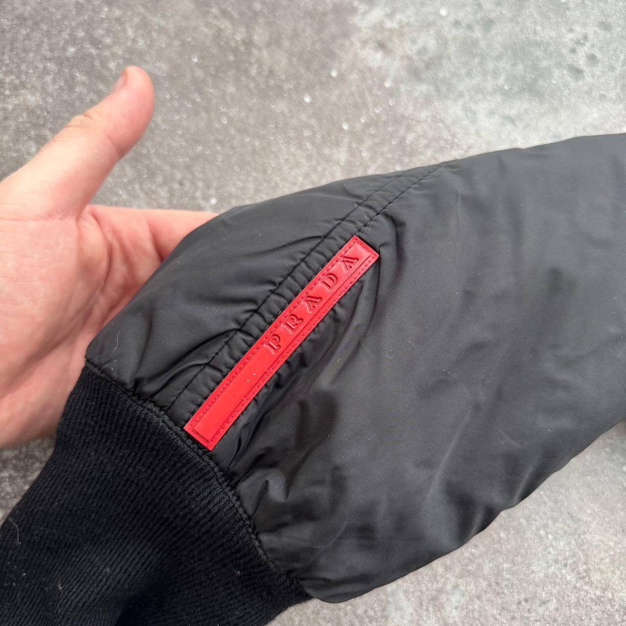 Prada Prada Red Tab Logo Vintage Zip Jacket Size M / US 6-8 / IT 42-44 - 7 Thumbnail