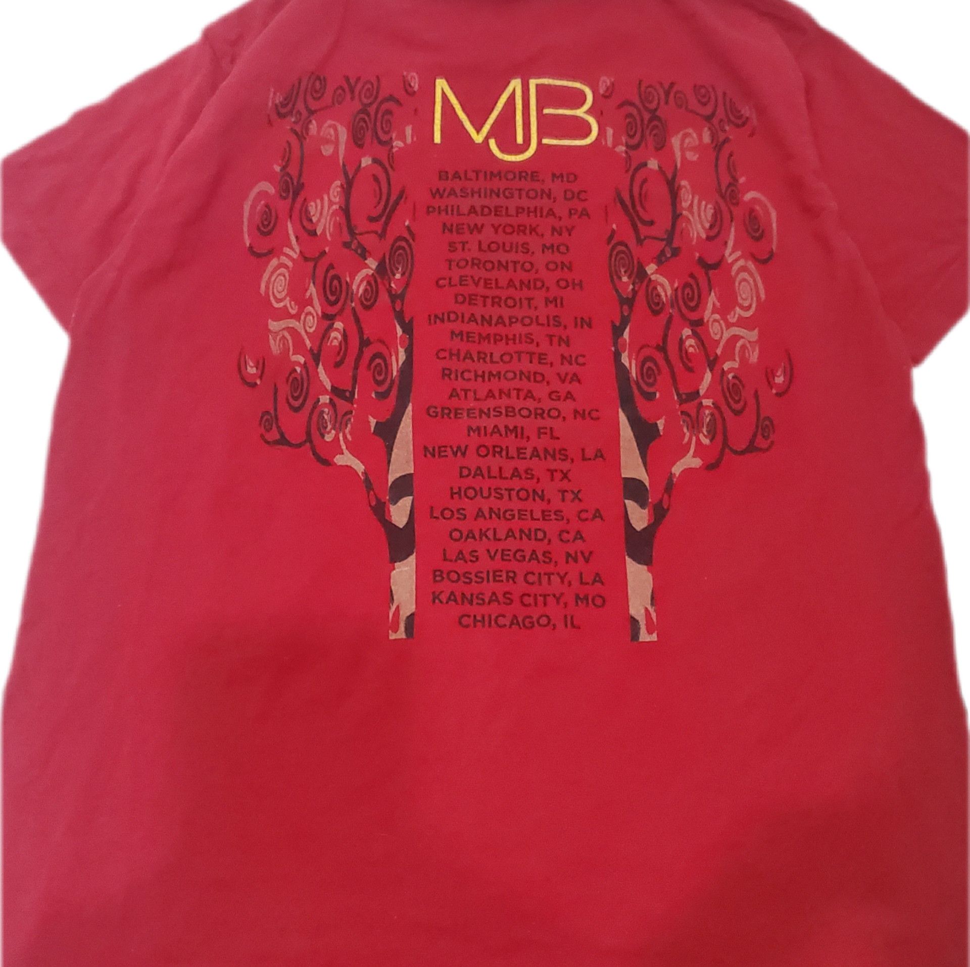 Band Tees Mary J Blige Tour T-Shirt Size US M / EU 48-50 / 2 - 4 Thumbnail