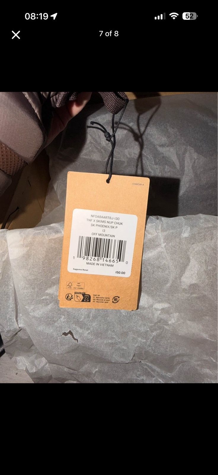 The North Face The North Face x Skims Chukka 700 Size 13M | Brown (Unisex) Size US 13 / EU 46 - 6 Thumbnail