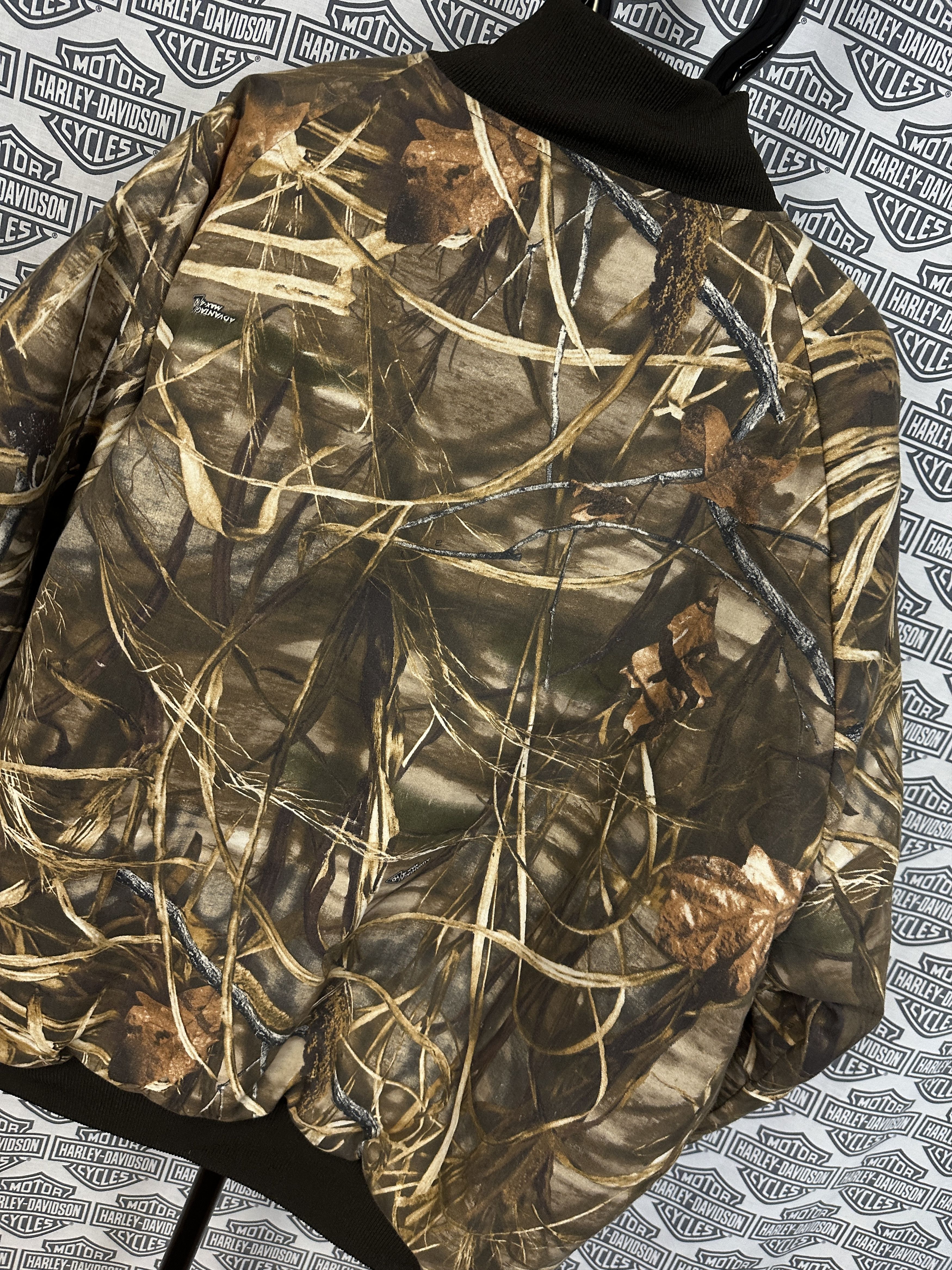 Realtree Vintage Advantage Max Camo Snap Button Bomber NWOT XXL Size US XXL / EU 58 / 5 - 9 Thumbnail