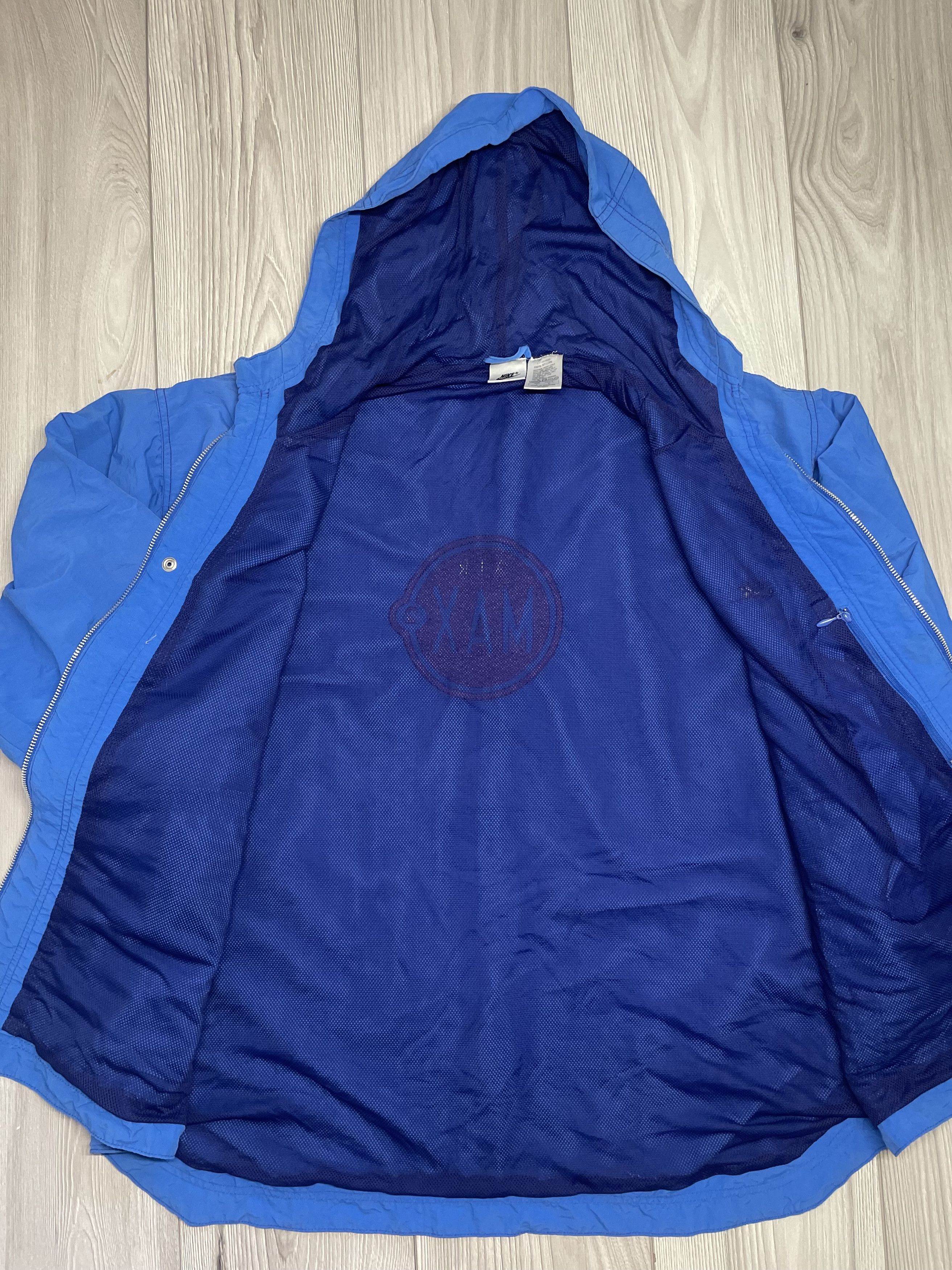 Nike × Vintage Vintage 90s boxy Nike Air Max2 light jacket windbreaker Size US L / EU 52-54 / 3 - 5 Thumbnail