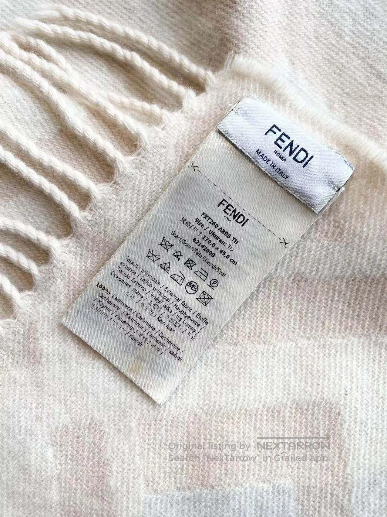 Fendi Fendi Double F full print scarf| Size ONE SIZE - 5 Thumbnail