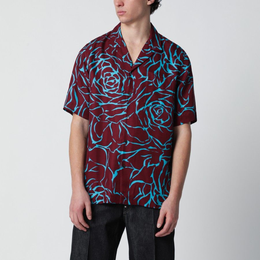 Dries Van Noten S/S 21 Len Lye Grid Print Shirt | Grailed