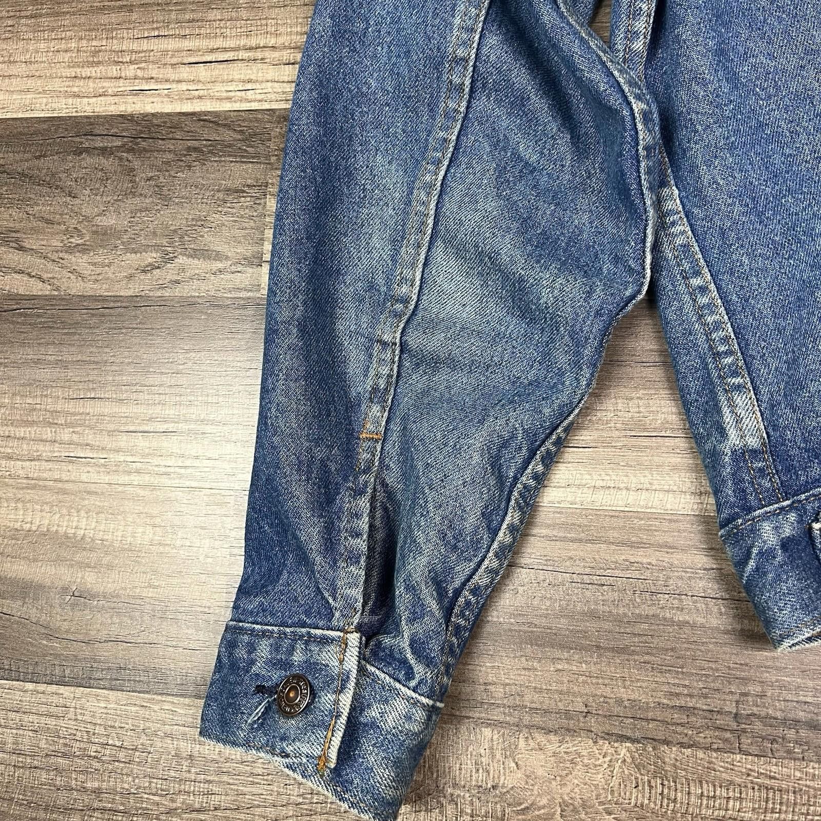 Levi's VTG Levis Denim Jacket Trucker Blue Jean USA Type III Sz 40R Size US M / EU 48-50 / 2 - 6 Thumbnail