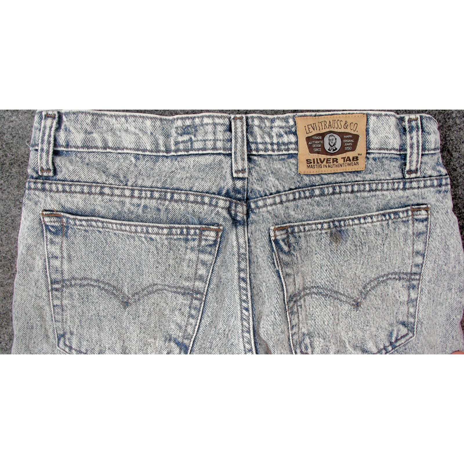 Levi's 1990 Levi's SilverTab 512 Acid Wash Jeans Size US 33 - 9 Thumbnail