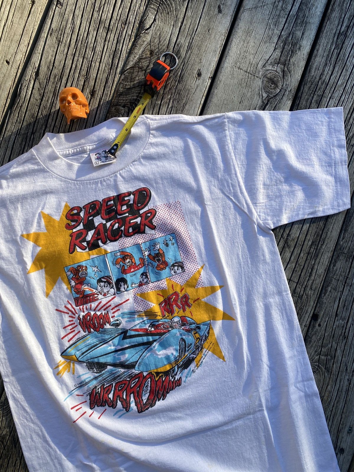Japanese Brand × Vintage Vintage Speed Racer anime shirt sz L Size US L / EU 52-54 / 3 - 2 Thumbnail