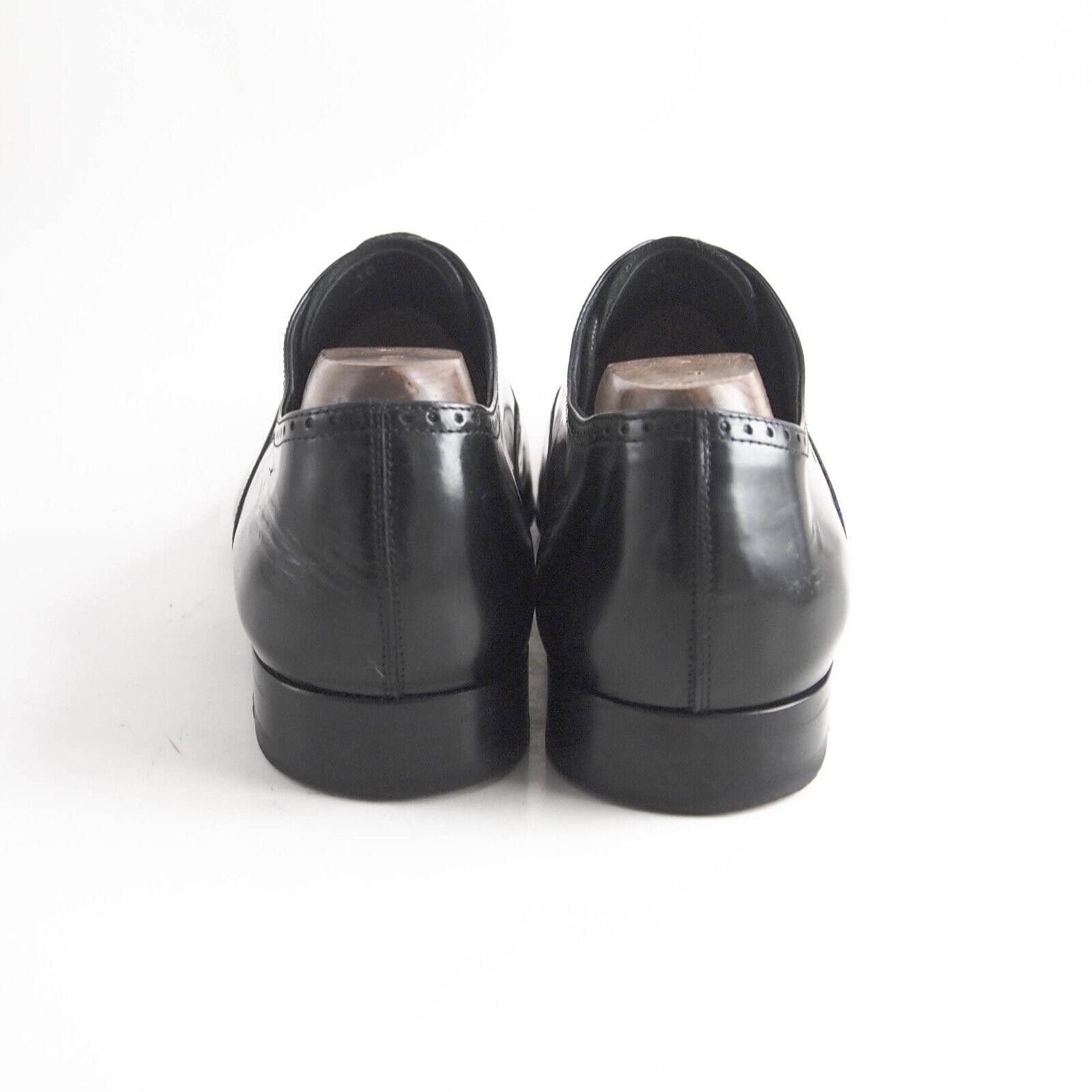 Tod's TODs Cap Toe Oxfords Black Leather Size US 11 EU 44 $820 Size US 11 / EU 44 - 5 Thumbnail
