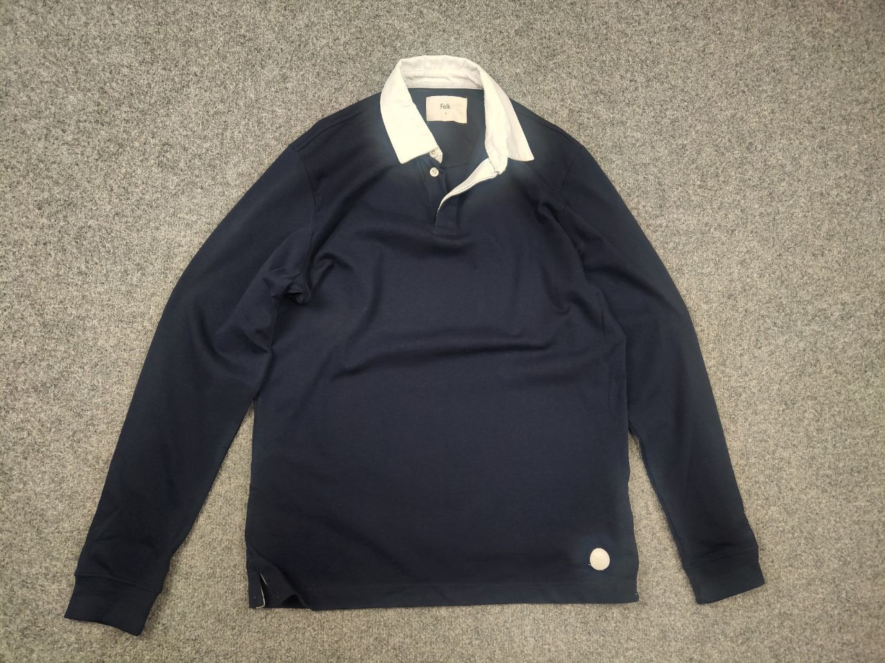 Folk Folk Minimalist Logo Long sleeve Cotton rugby Polo shirt Size US L / EU 52-54 / 3 - 7 Thumbnail