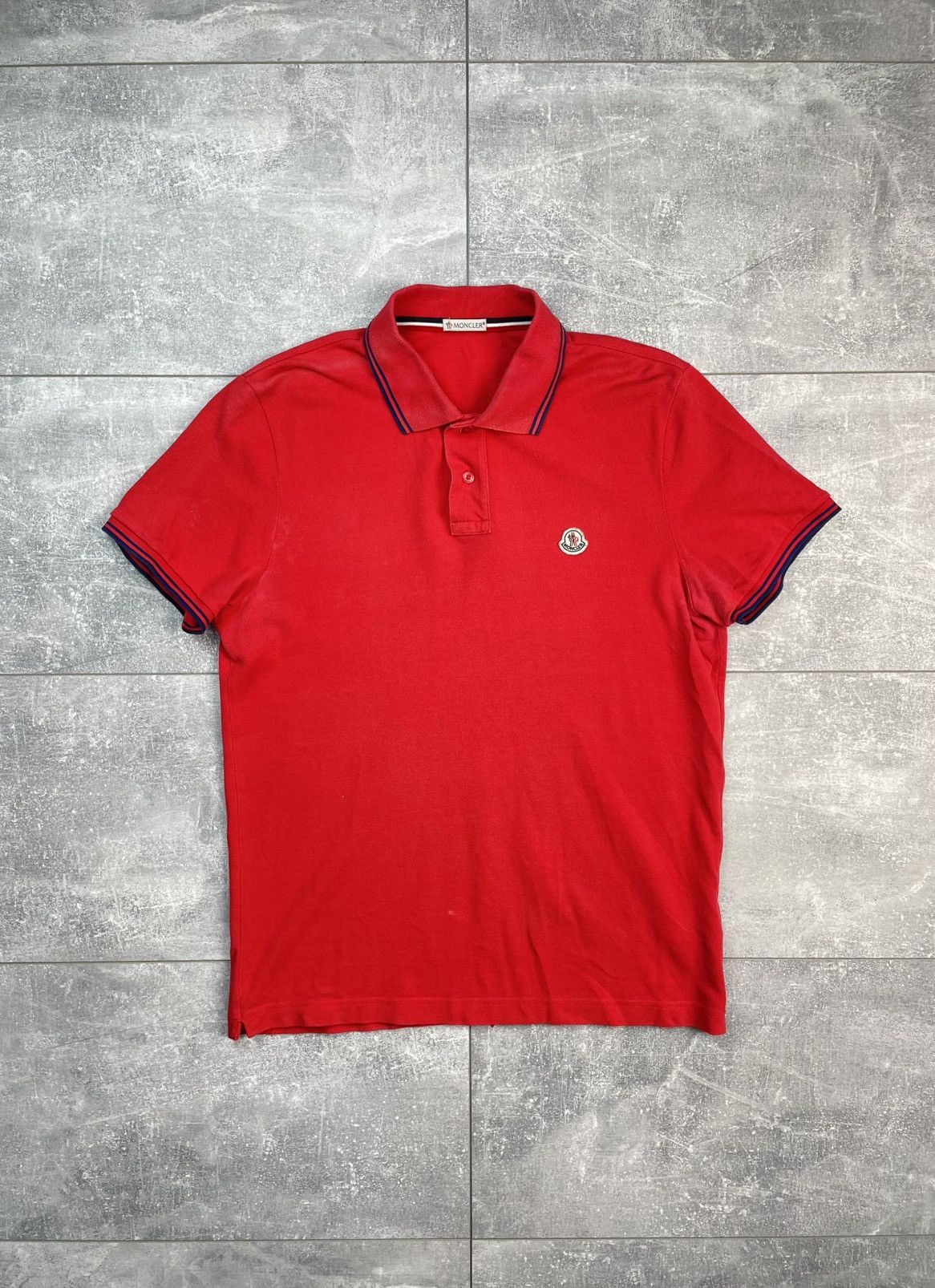 Moncler Moncler Maglia Polo Manica Corta T-shirt Size US M / EU 48-50 / 2 - 1 Thumbnail