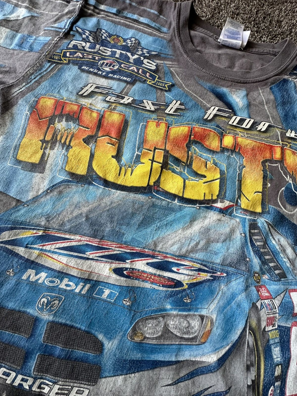 Chase Authentics Nascar vintage t shirt Size US L / EU 52-54 / 3 - 2 Thumbnail
