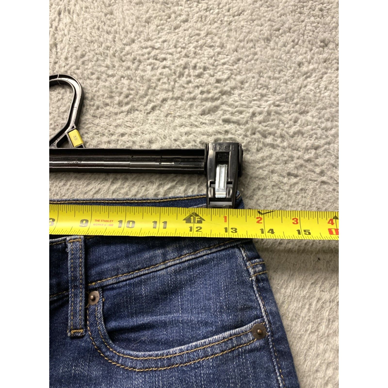 Banana Republic Banana Republic Boyfriend Jeans Womens 25/0 Blue Denim Regular Fit Mid Rise 5-Pocket Size 42" / US 20 - 6 Thumbnail