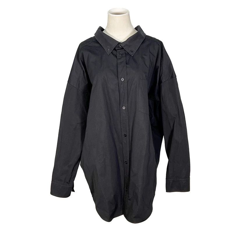 Balenciaga Balenciaga size 34 Solid Color + Cotton + Shirt Size XS / US 0-2 / IT 36-38 - 1 Thumbnail