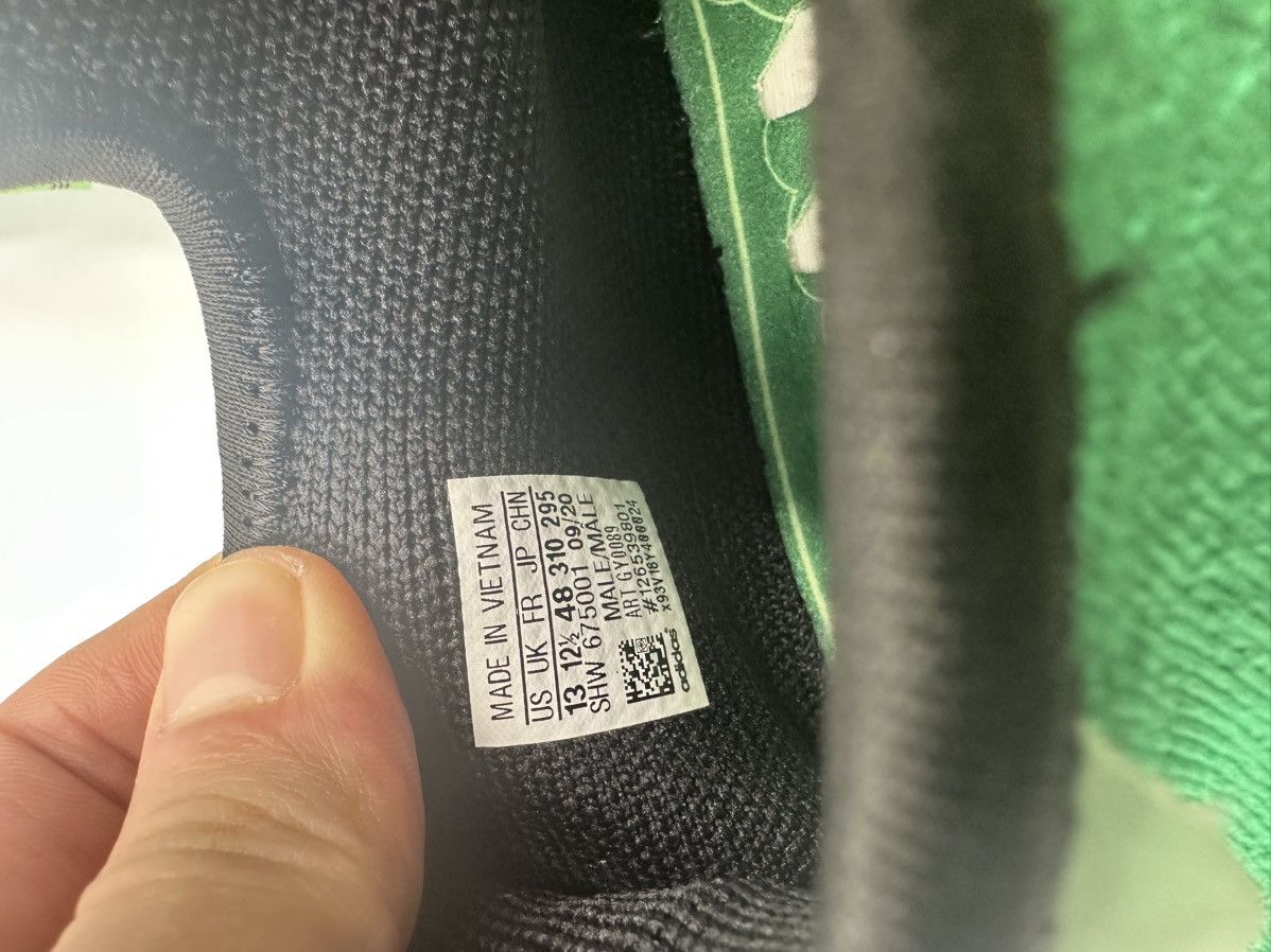Adidas × Pharrell adidas NMD Hu Pharrell Green Complexland Size US 13 / EU 46 - 11 Thumbnail