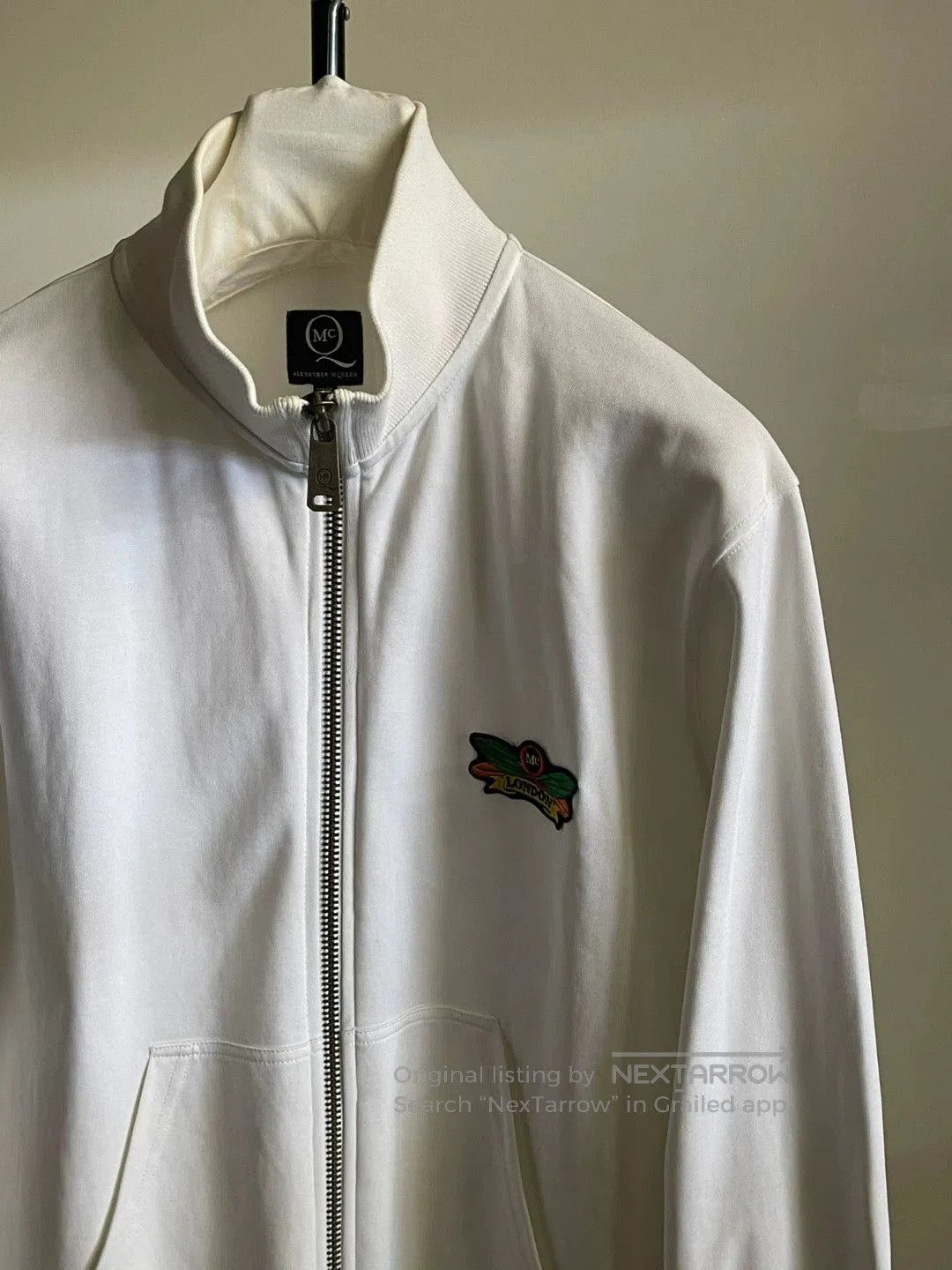 McQ Alexander McQueen Alexander McQueen White Zip Jacket. Size US M / EU 48-50 / 2 - 8 Thumbnail