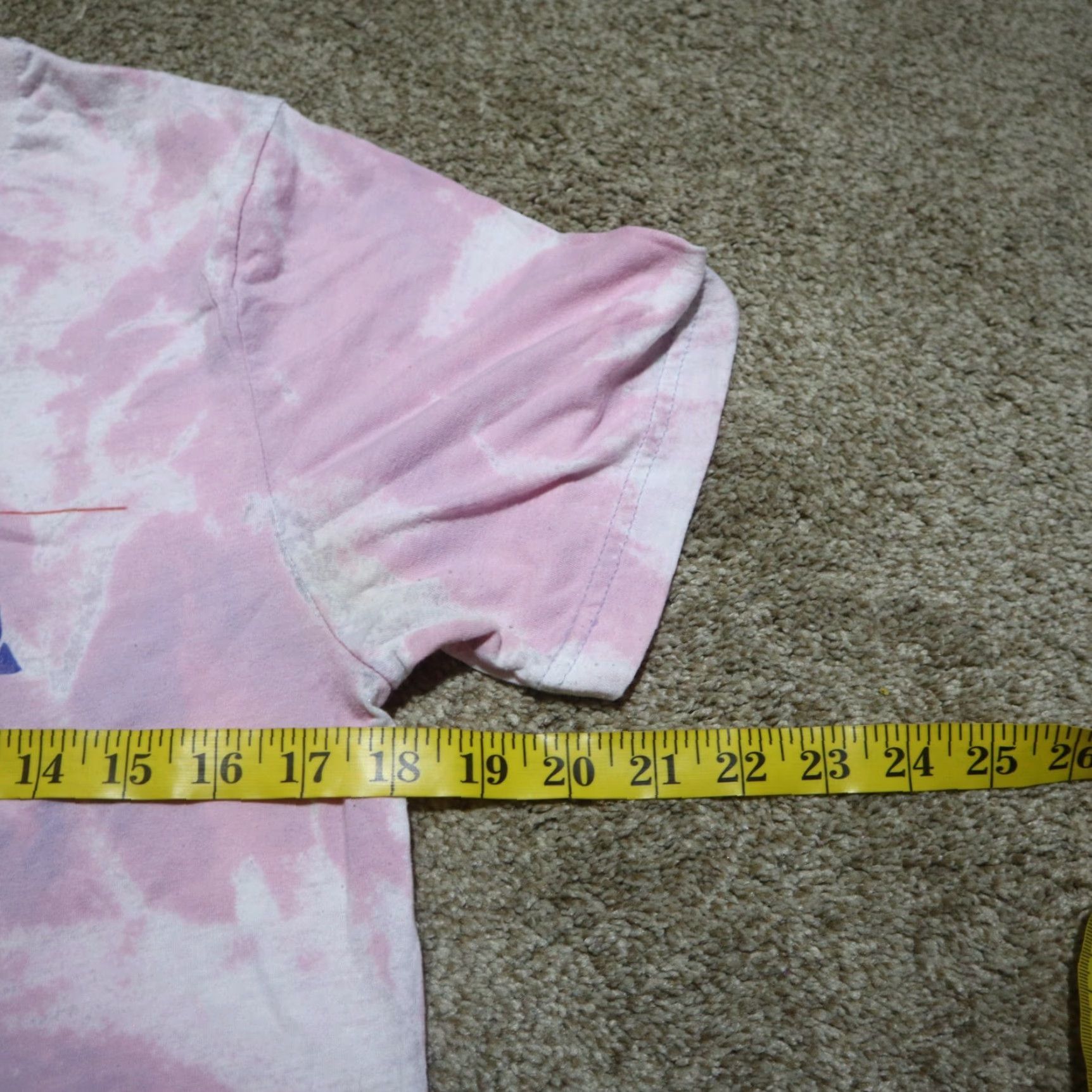 Vintage VINTAGE America Pink White Tie-Dye Short Sleeve Tee T-Shirt Adult Women's Size M Medium Size S / US 4 / IT 40 - 5 Thumbnail