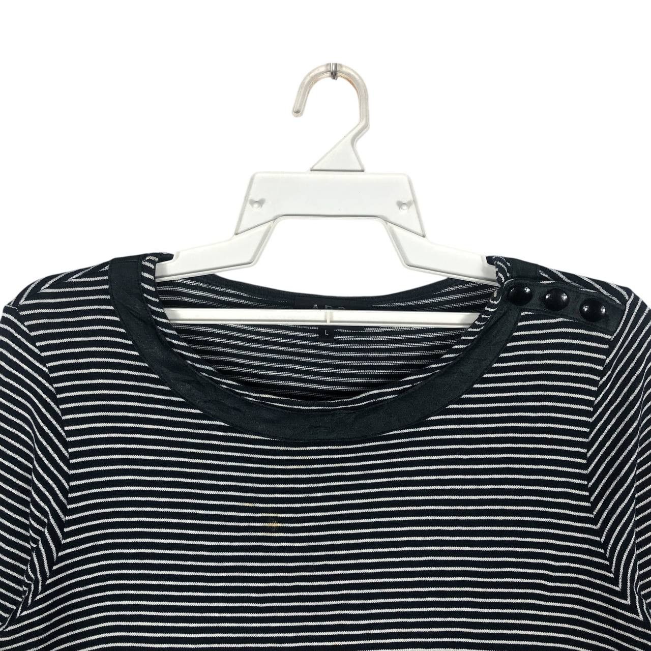 A.P.C. A.P.C Long Sleeve T-Shirt Size US L / EU 52-54 / 3 - 2 Thumbnail