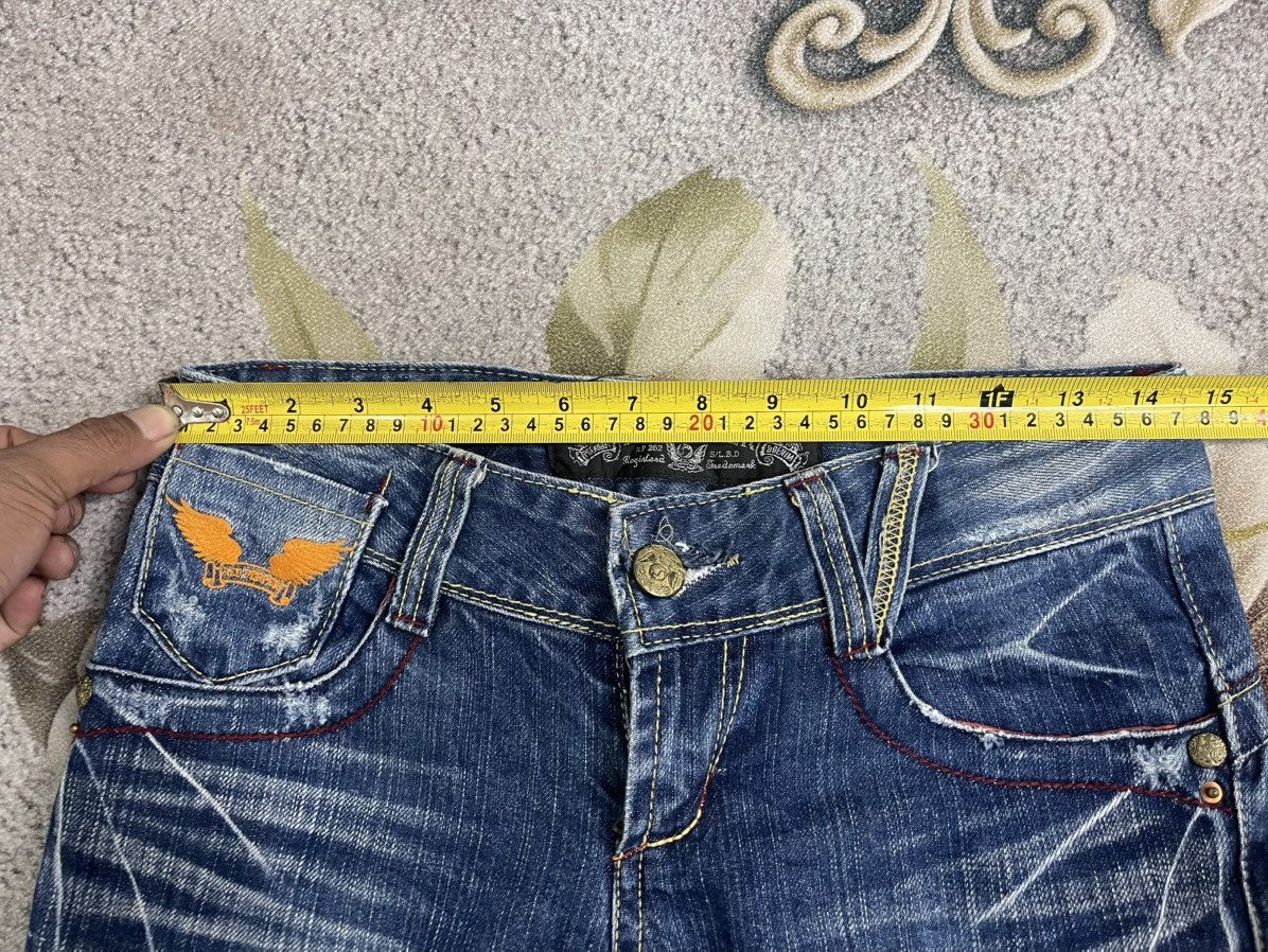 Japanese Brand Red Pepper Jeans Flare Streetwear Size 25" / US 0 / IT 36 - 12 Thumbnail
