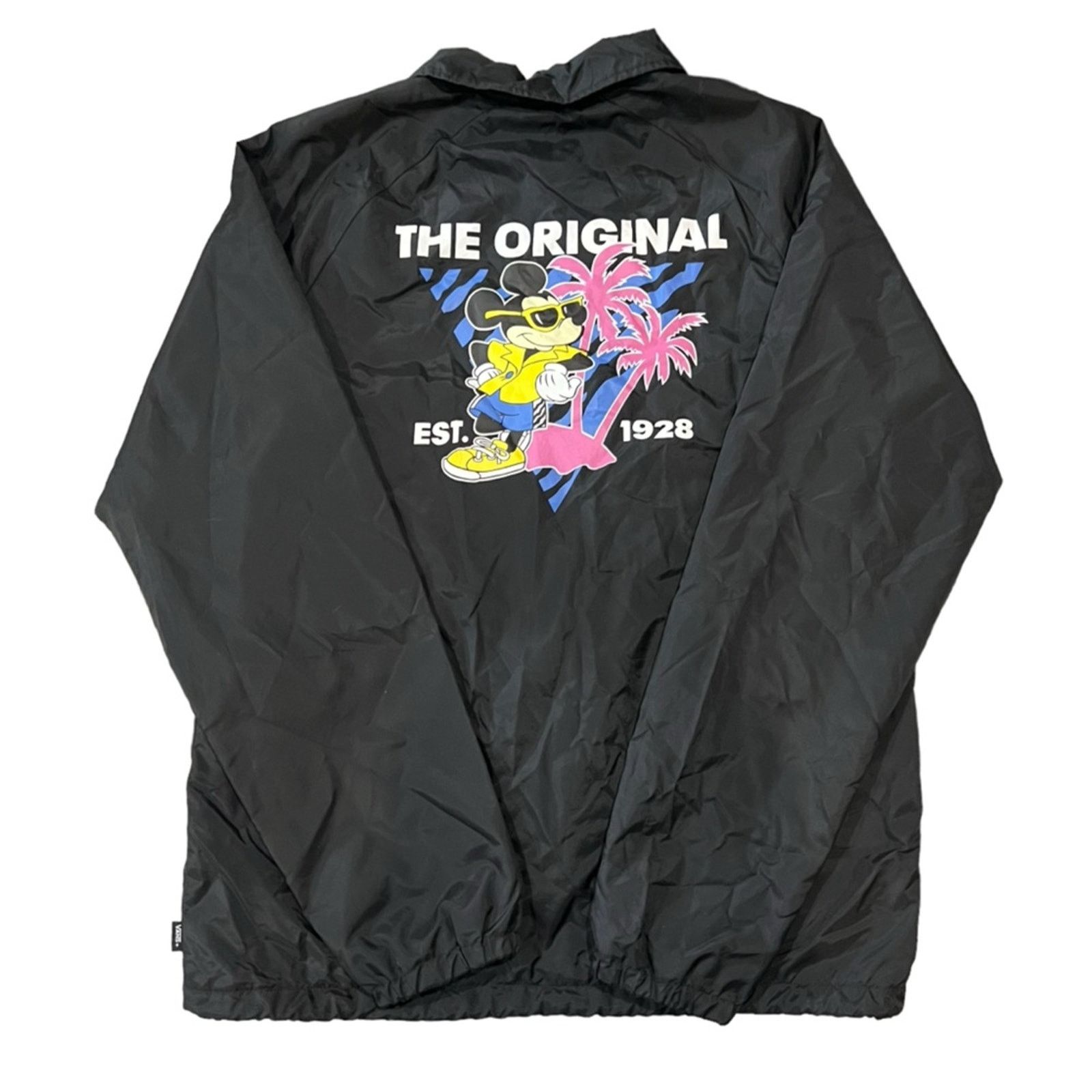 Disney Vans x Disney Mickey Mouse Coach Windbreaker Jacket Black Size US S / EU 44-46 / 1 - 6 Thumbnail