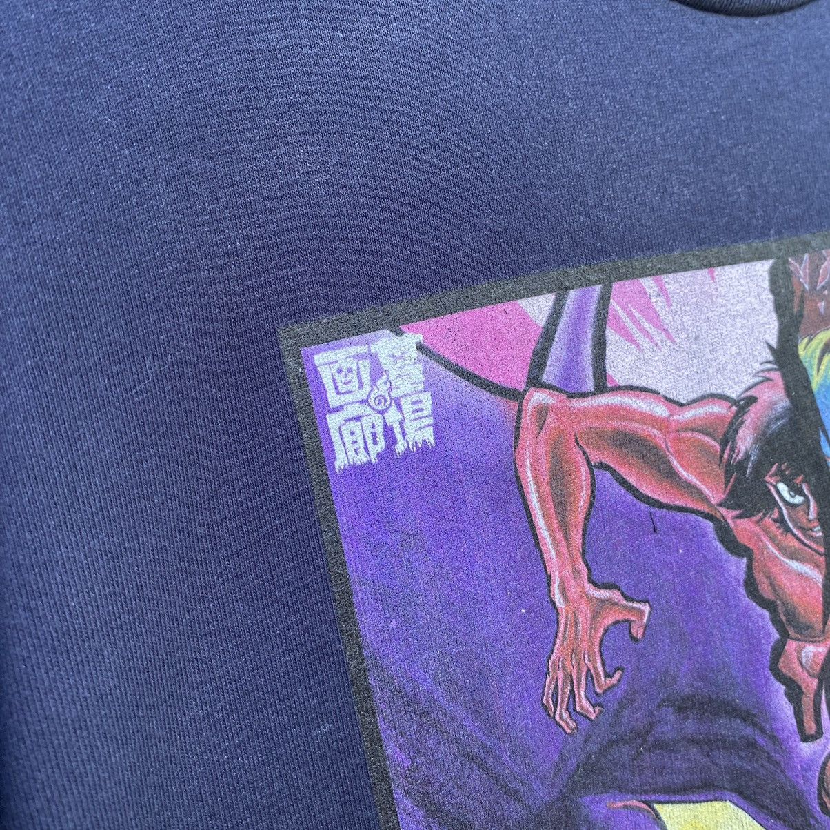 Anime Rare DevilMan VS Mazinger Z Japan Anime x Hakabanogarou Tee Size US L / EU 52-54 / 3 - 6 Thumbnail