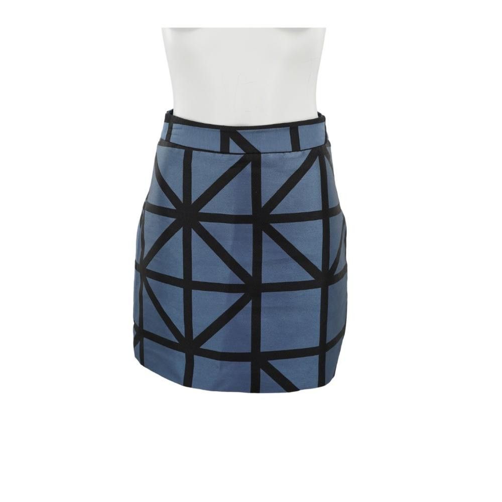 Woolrich Woolen Mills Milly Geometric Mini Skirt Size 2 Size 26" / US 2 / IT 38 - 2 Thumbnail