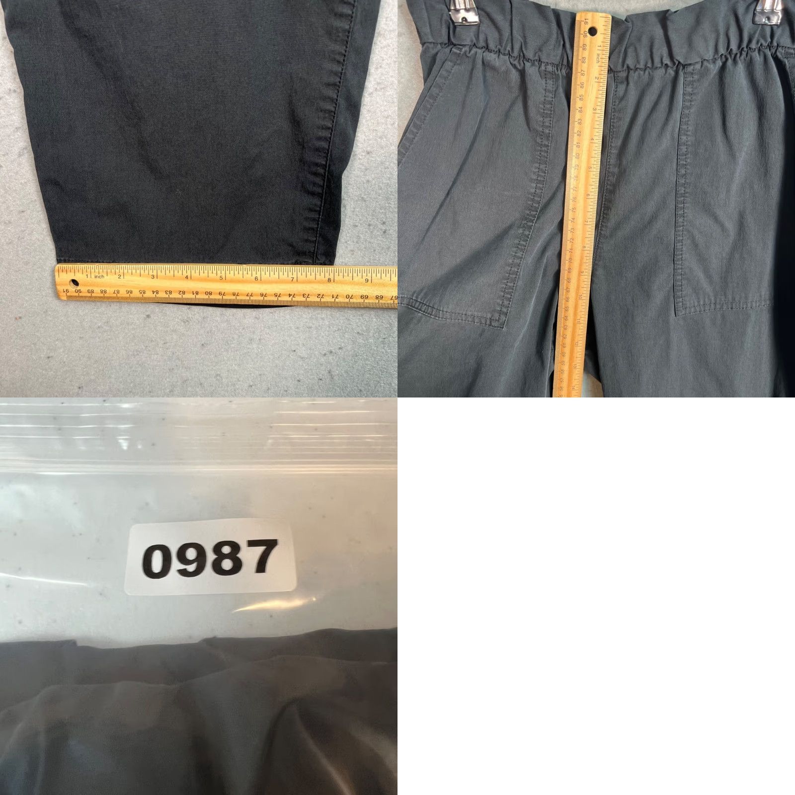 Gap Gap Womens Size Small Petite Cropped Off-Duty Khaki Straight Leg Pants Size 28" / US 6 / IT 42 - 8 Thumbnail