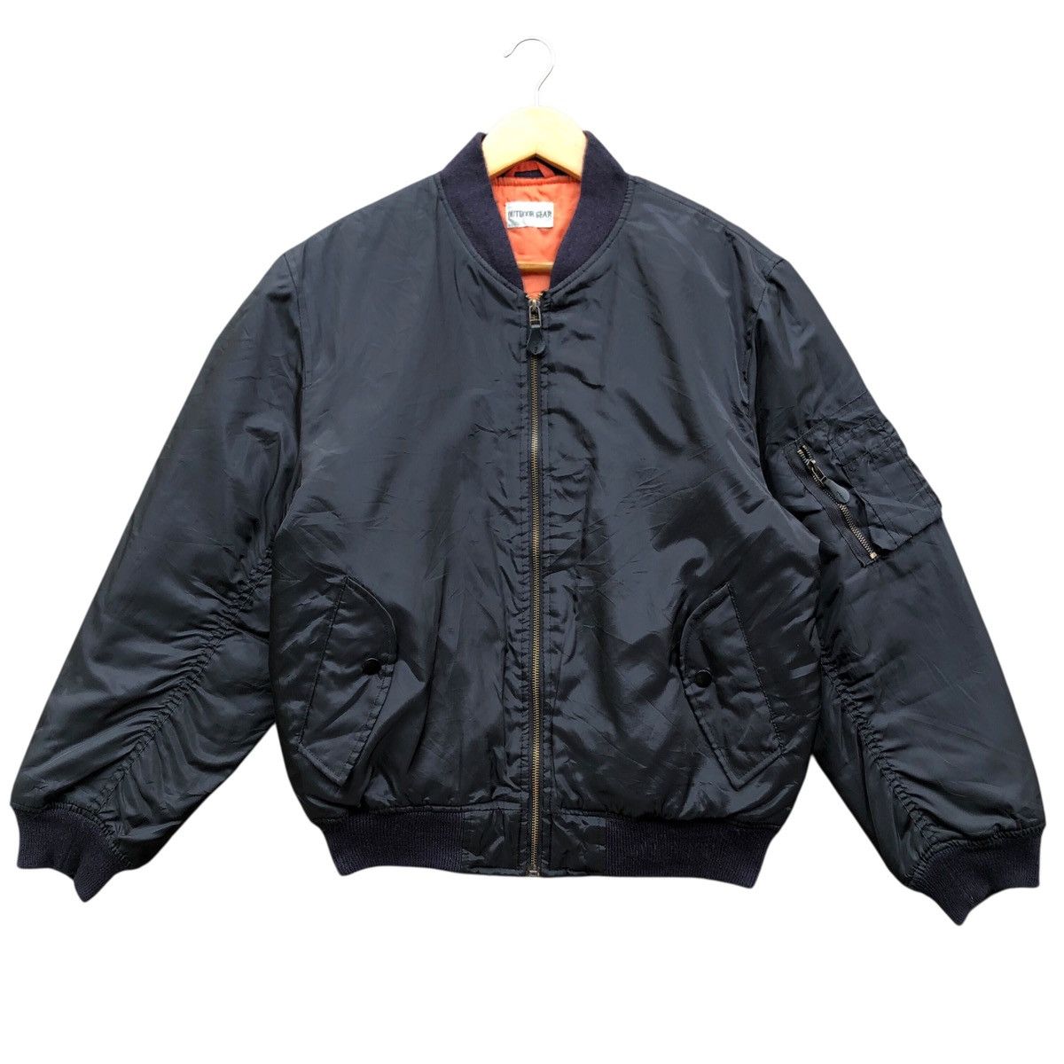 Japanese Brand Japanese OUTDOOR GEAR type ma-1 bomber jacket Size US M / EU 48-50 / 2 - 1 Thumbnail