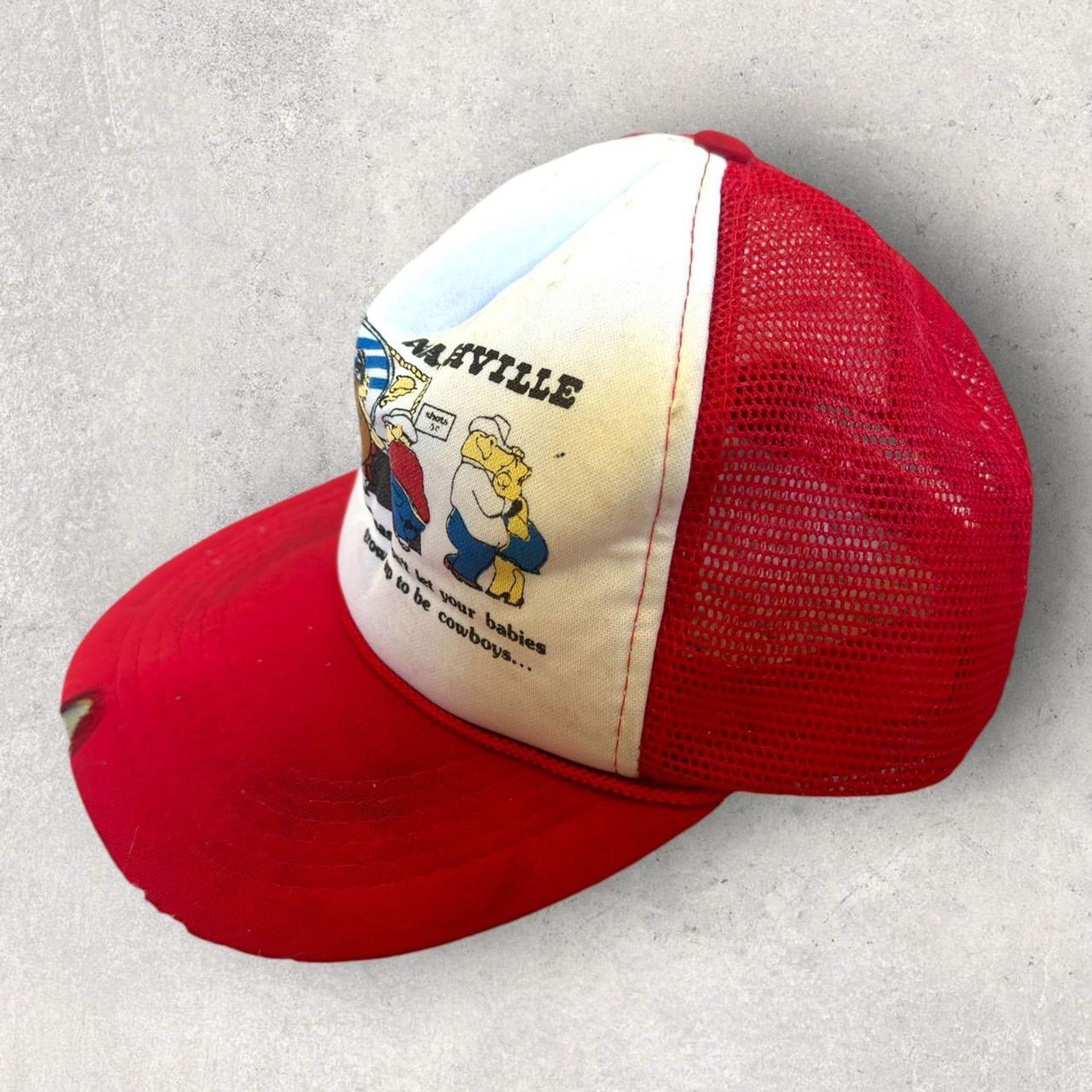 Vintage 90’s Vintage Funny Nashville Hat Size ONE SIZE - 7 Thumbnail