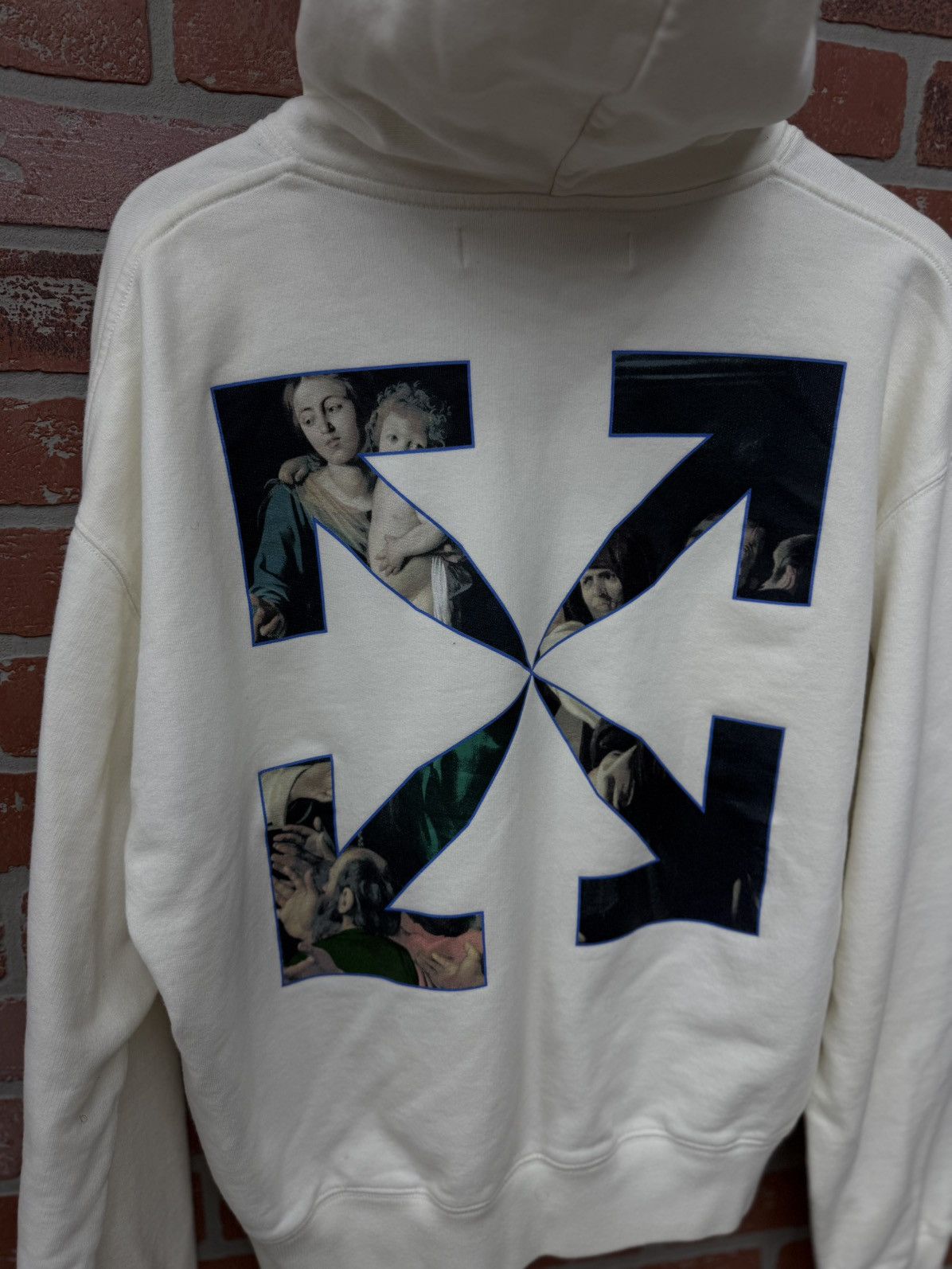 Off-White Off White Mens Hoodie Size M White Pre Owned 🧼 Size US M / EU 48-50 / 2 - 10 Thumbnail