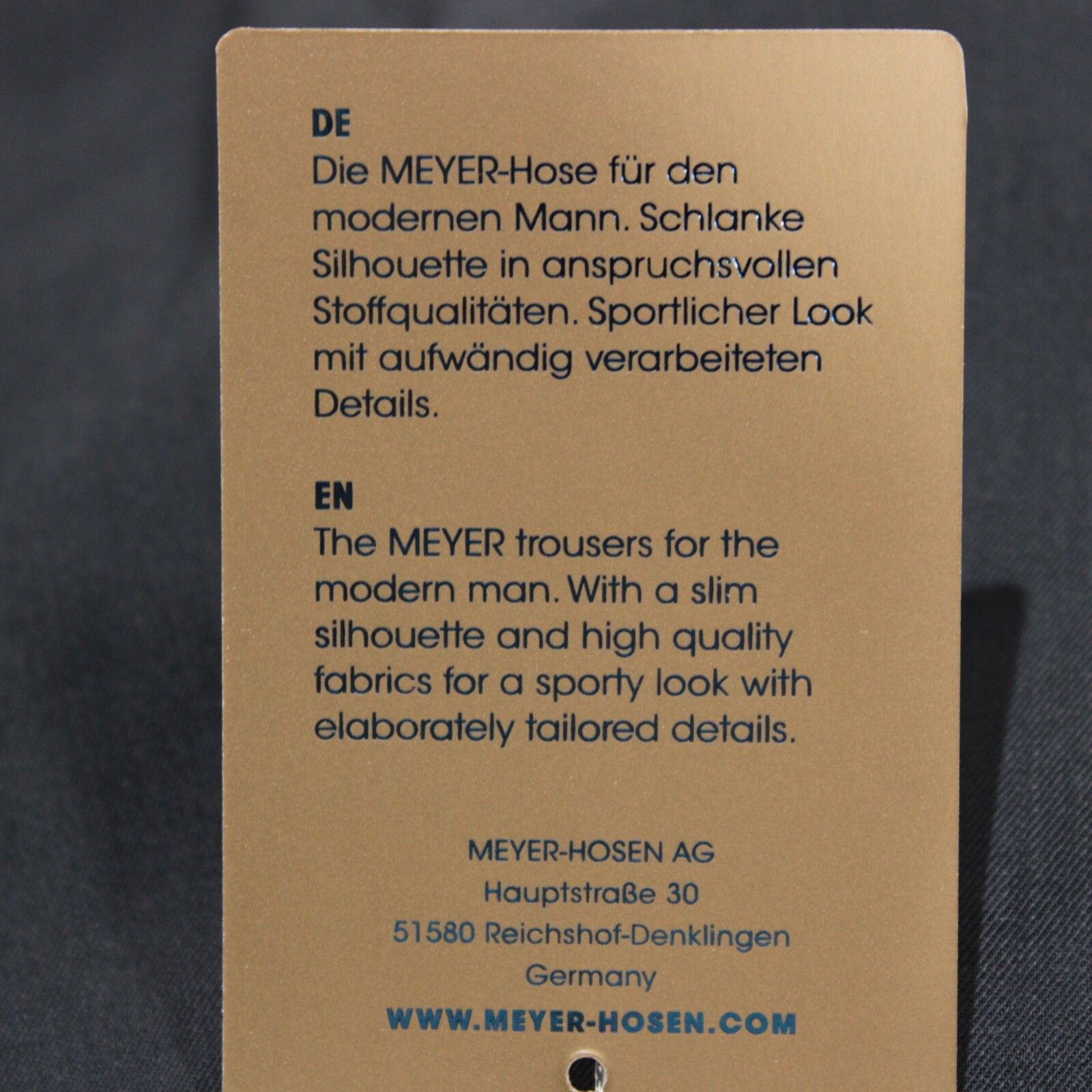 Other Meyer New with tags Dress Pants Size 42 US In Blue Size US 42 / EU 58 - 7 Thumbnail